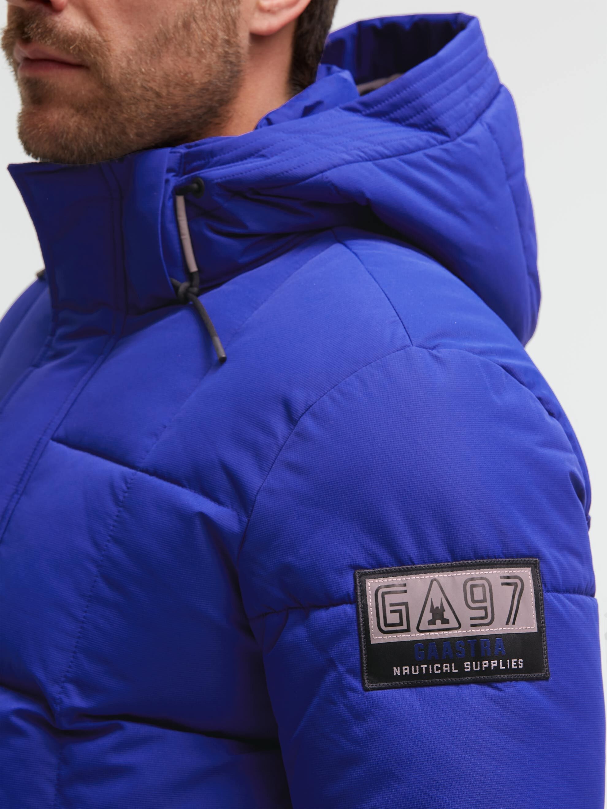 Gaastra Outdoorjacke mit Kapuze mit reflektierendem Tape