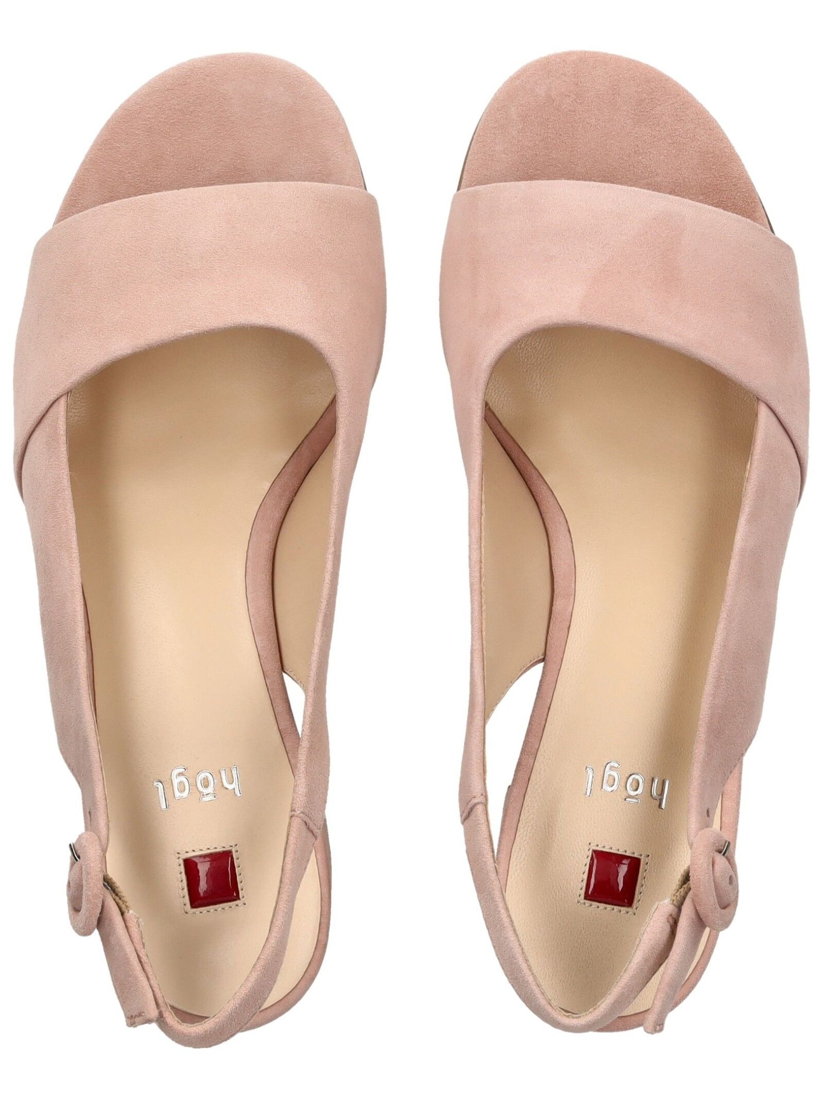 Högl Riemchensandale »Högl Sandalen Veloursleder«
