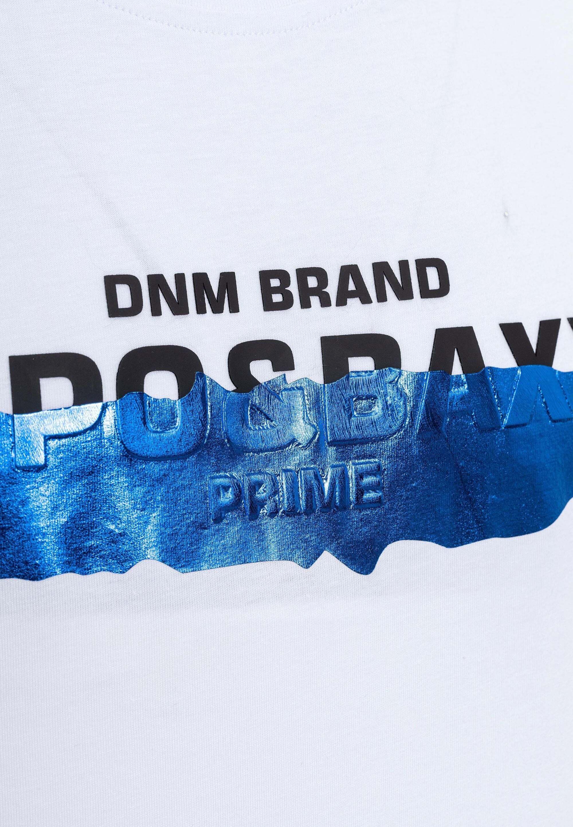 Cipo & Baxx T-Shirt »T-Shirt«, mit Rundhals-Ausschnitt