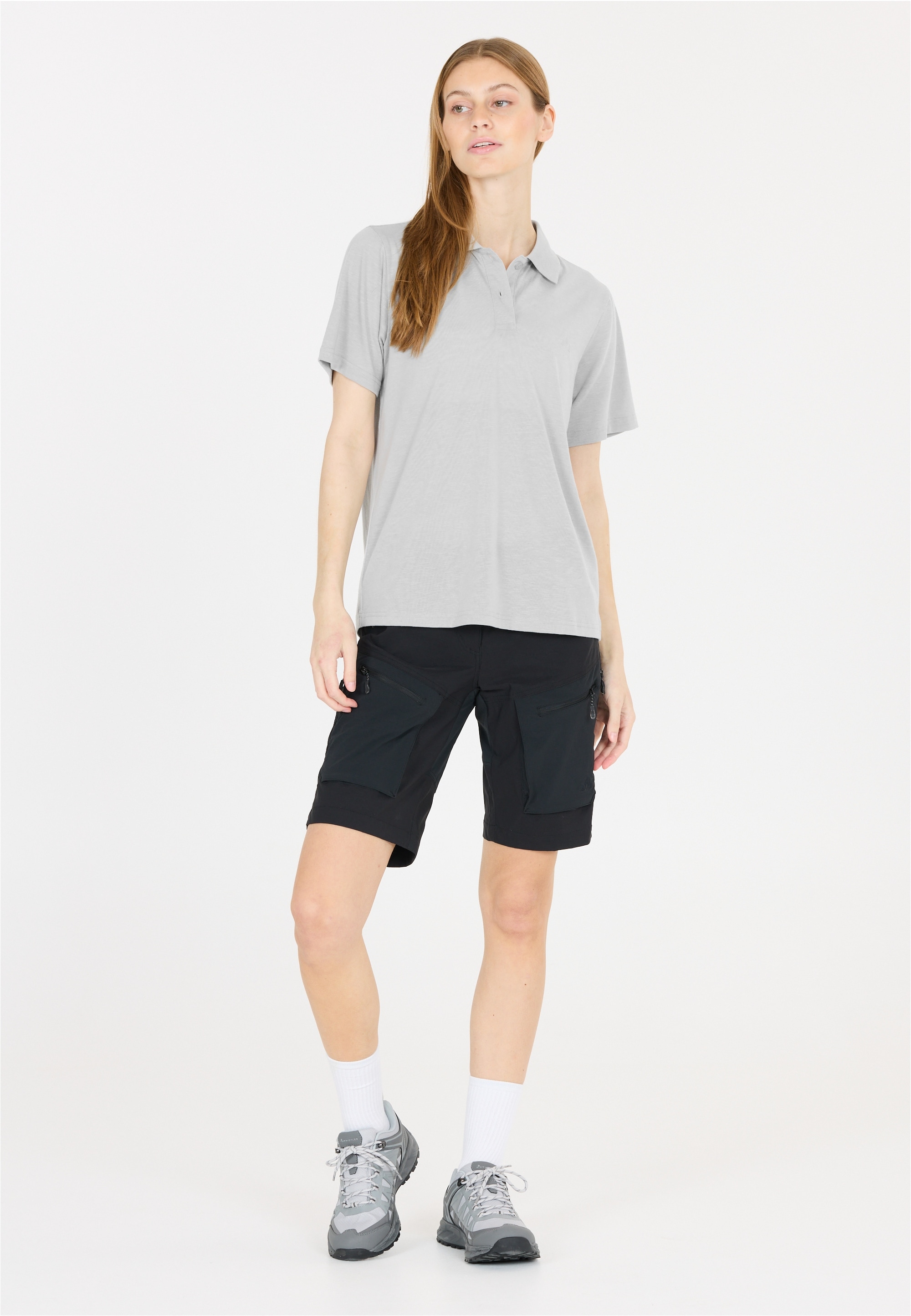 WHISTLER Langarm-Poloshirt »Vale«, Aus leichtem Material