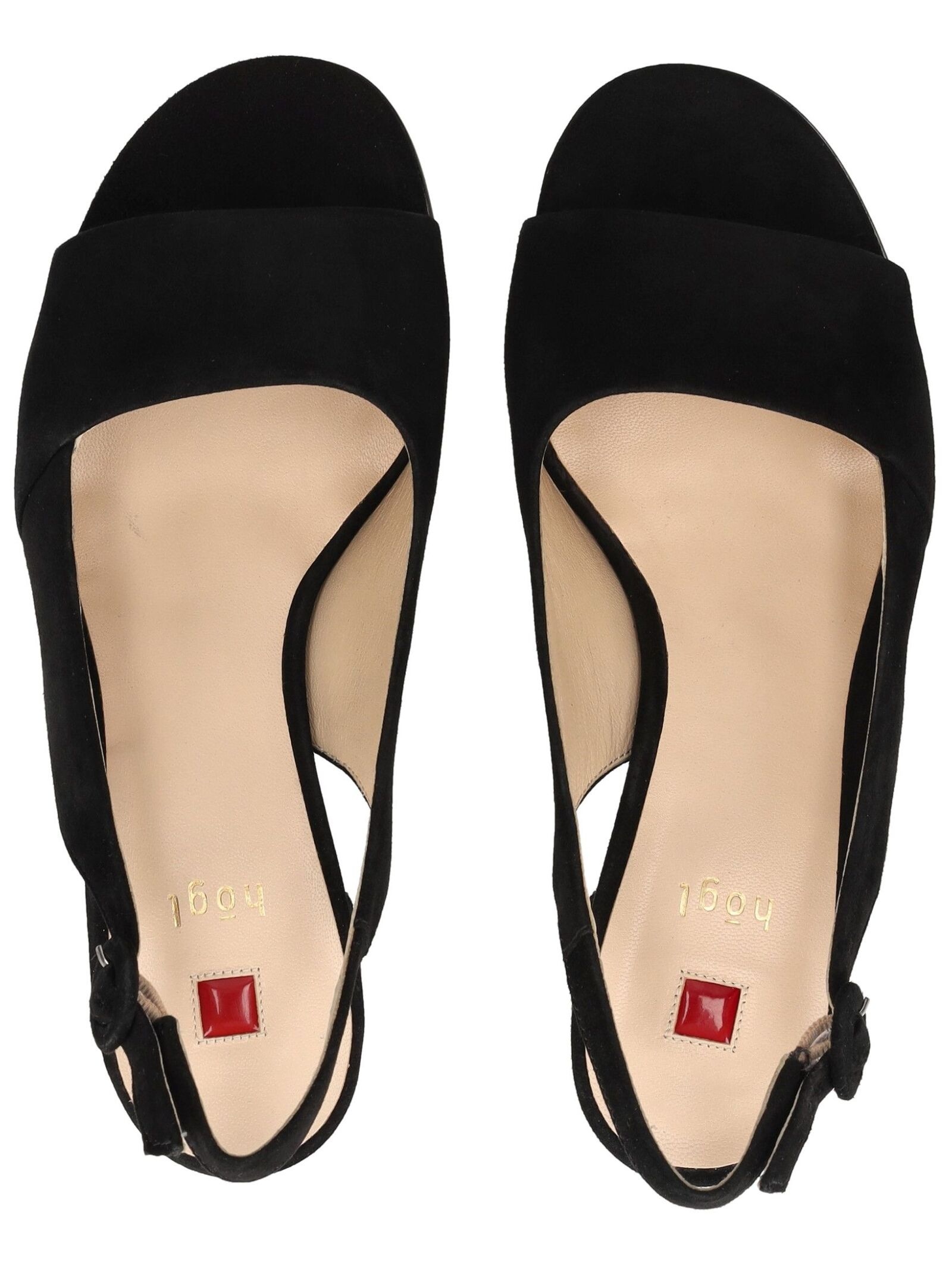 Högl Riemchensandale »Högl Sandalen Veloursleder«