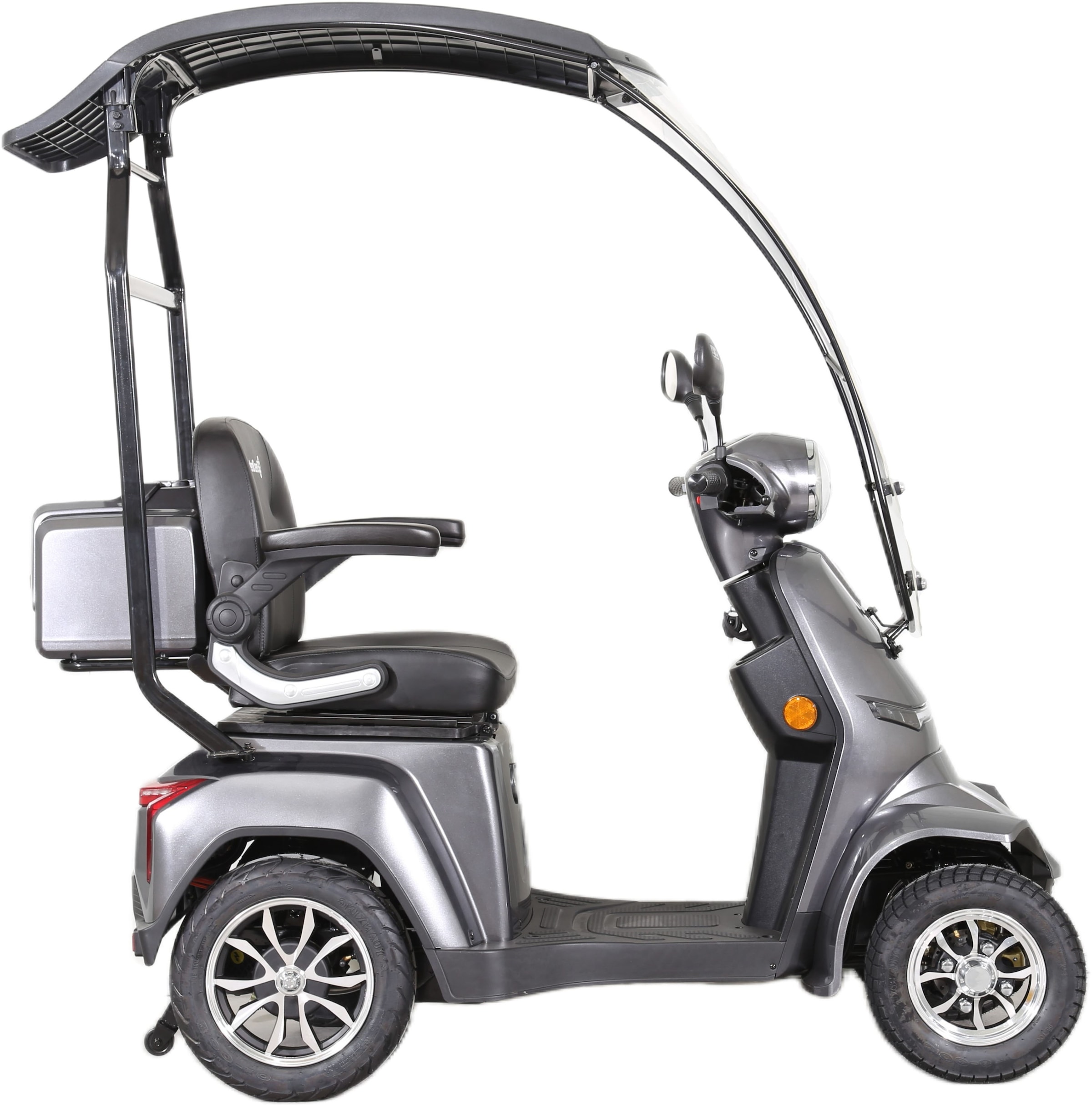 GreenStreet Elektromobil »E-Mover Deluxe«, mit 60V/26Ah Li-Ion-Akku, inkl. Topcase und Dach