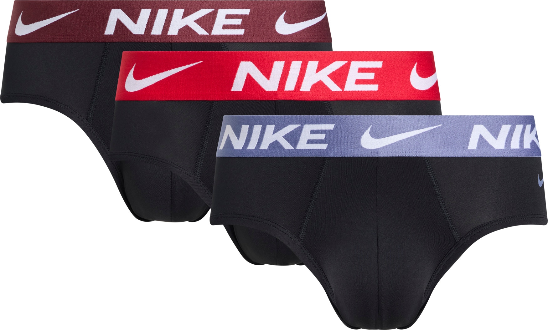 NIKE Underwear Hipster "HIP BRIEF 3PK" Packung, 3er, 3 Stk. mit NIKE Logo-E günstig online kaufen