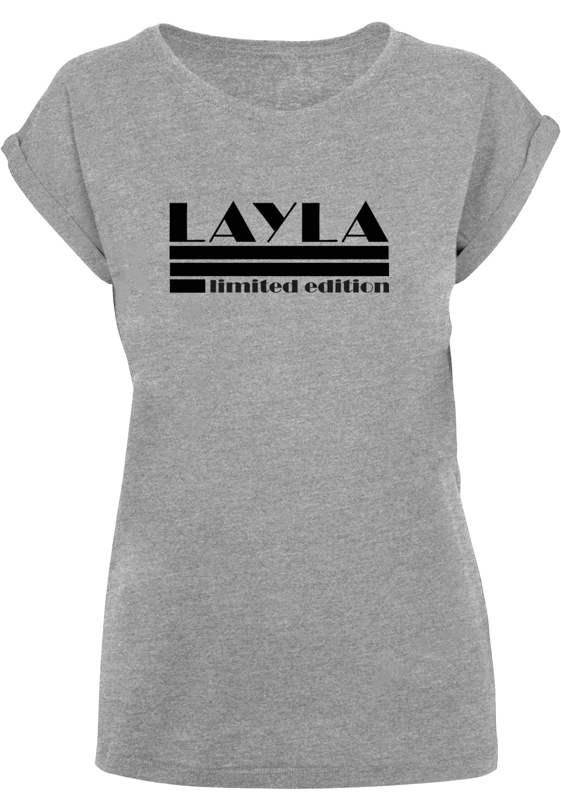 T-Shirt »Merchcode Damen Ladies Layla - Limited Edition T-Shirt«