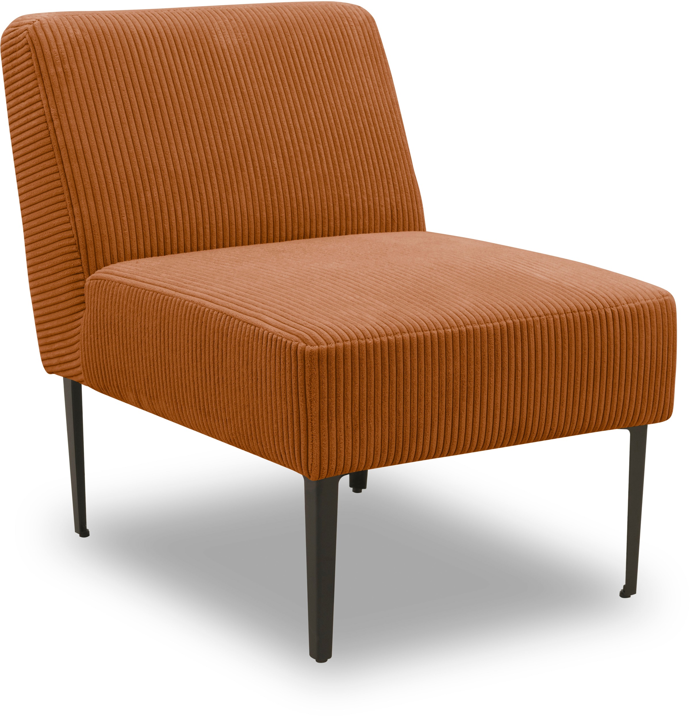 DOMO collection Sessel »700010 Lieferzeit nur 2 Wochen, auch einzeln stellbar«, für individuelle Zusammenstellung eines persönlichen Sofas, Cord-Bezug