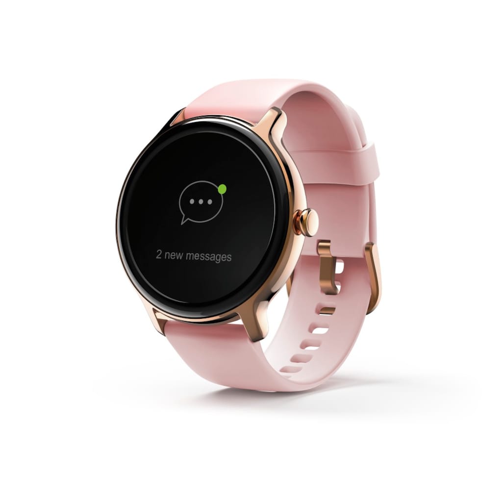 Hama Smartwatch »Smartwatch Damen Herren, Fitnesstracker, wasserdicht, Blutsauerstoff«, (Herzfrequenz, Timer, Schritte, Kalorien, Schlaf, Stress, Tempo, Musik)