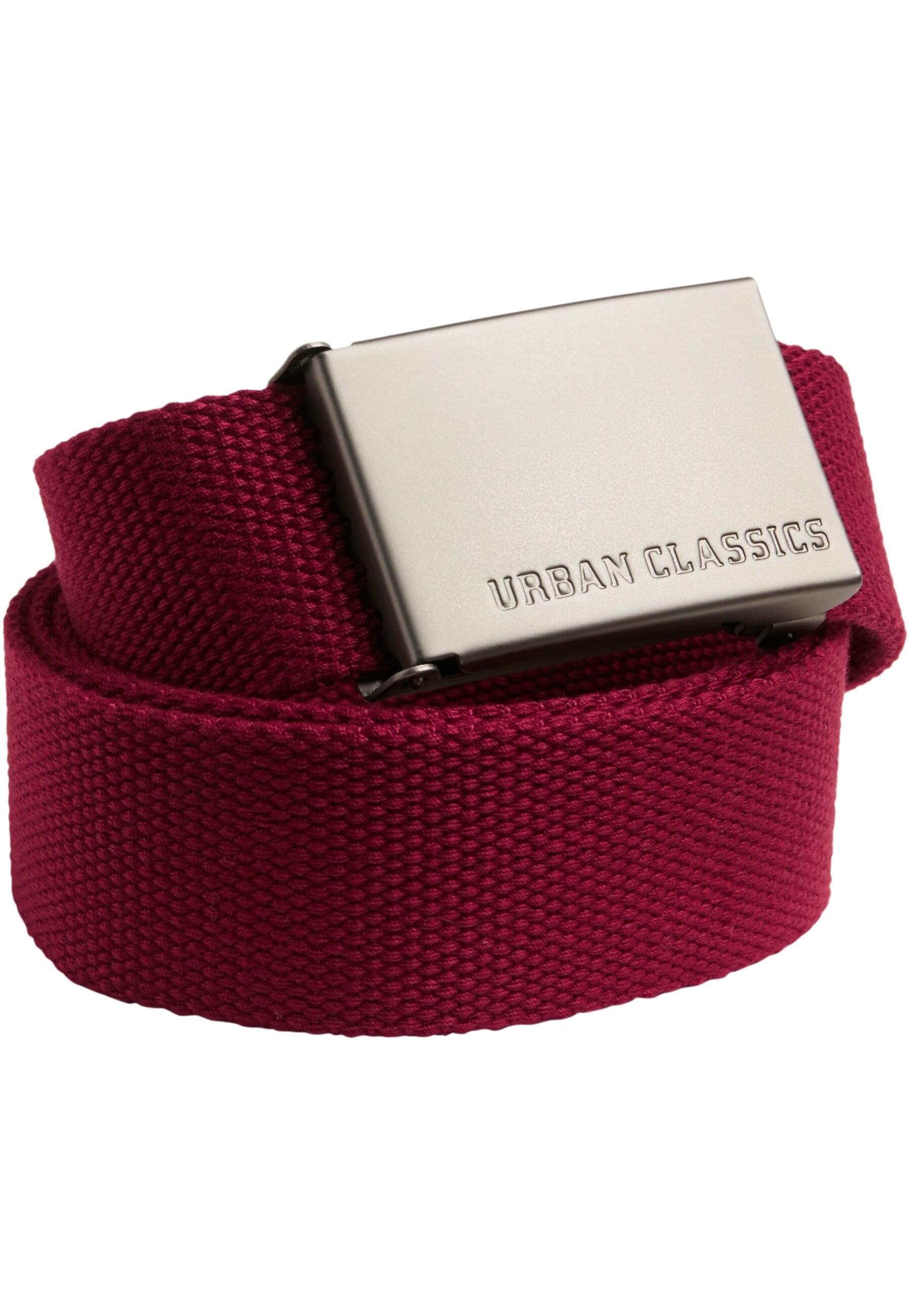 URBAN CLASSICS Hüftgürtel "Urban Classics Unisex Canvas Belt"