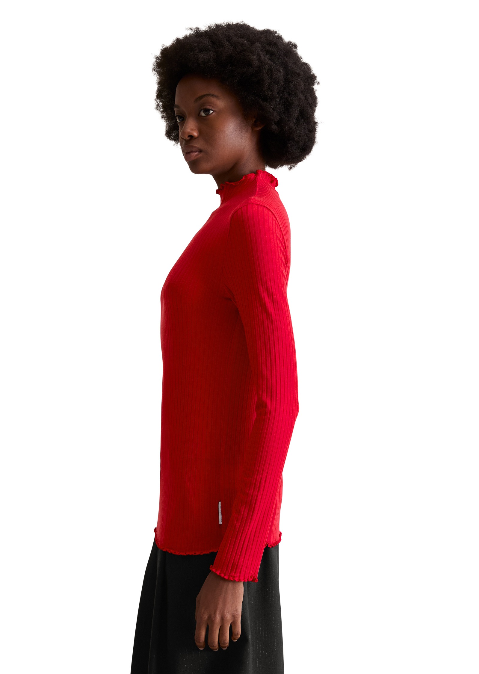 Marc OPolo DENIM Langarmshirt "aus Lyocell-Stretch-Jersey" günstig online kaufen