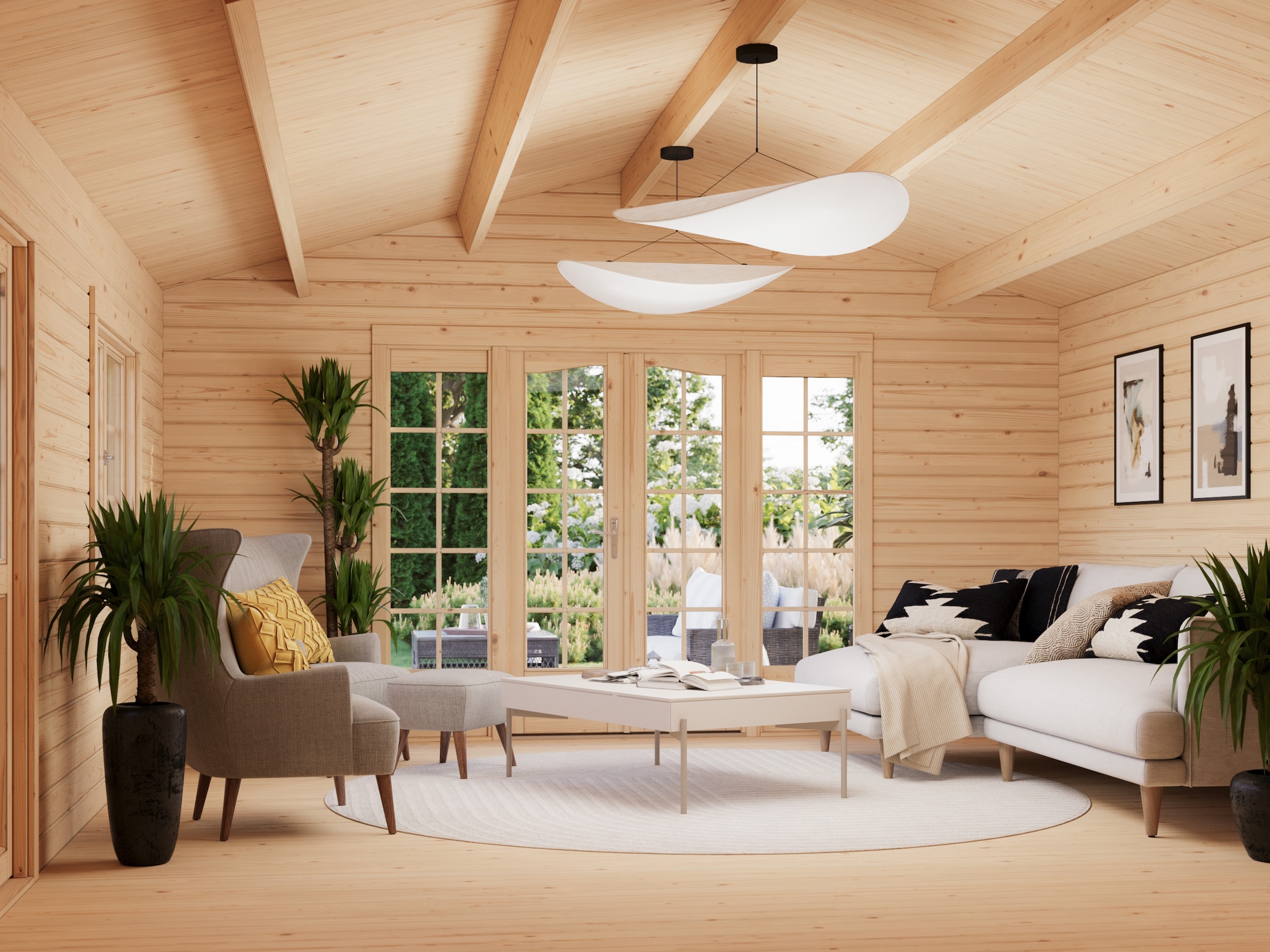 Palmako Gartenhaus »Irene« verschiedene Farben