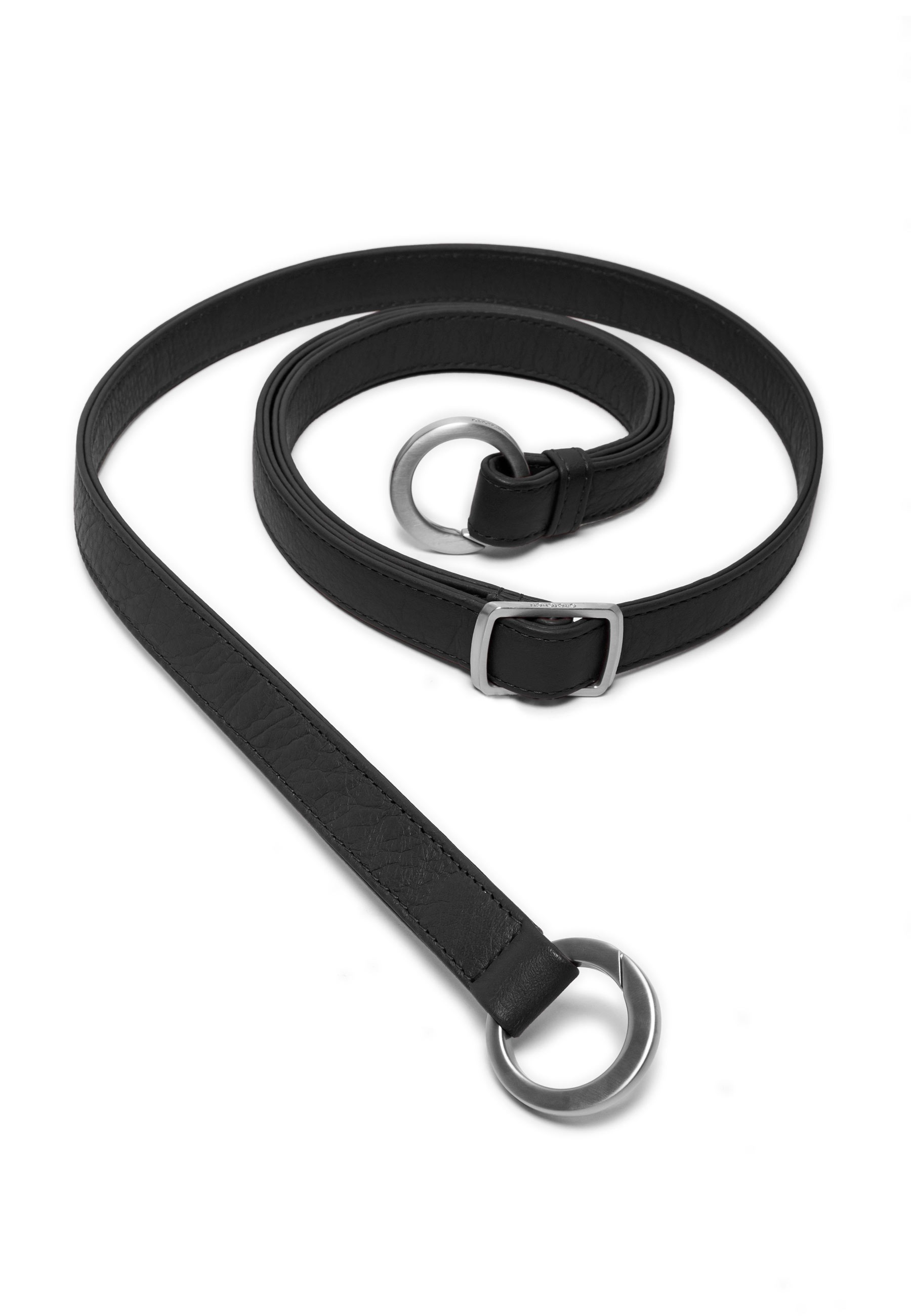 GRETCHEN Damen Schulterriemen "Schulterriemen 20mm", schwarz, B:2cm H:2cm, Taschenanhänger, aus italienischem Kalbsleder