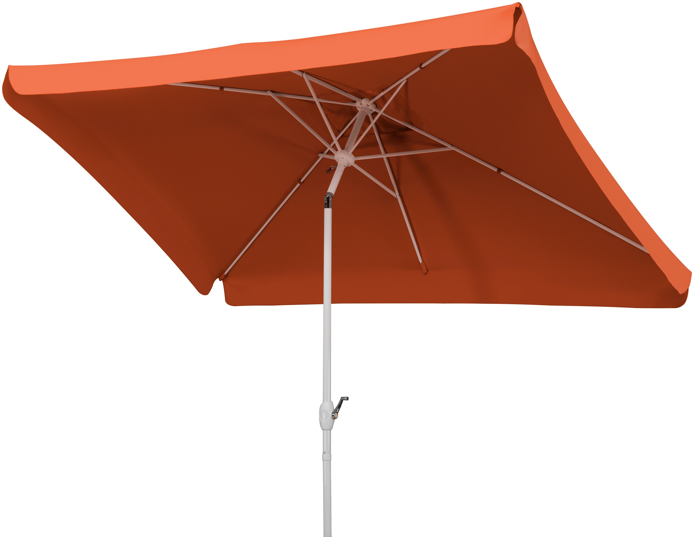 Schneider Schirme Oslo Rectangular Patio Umbrella Terracotta 2