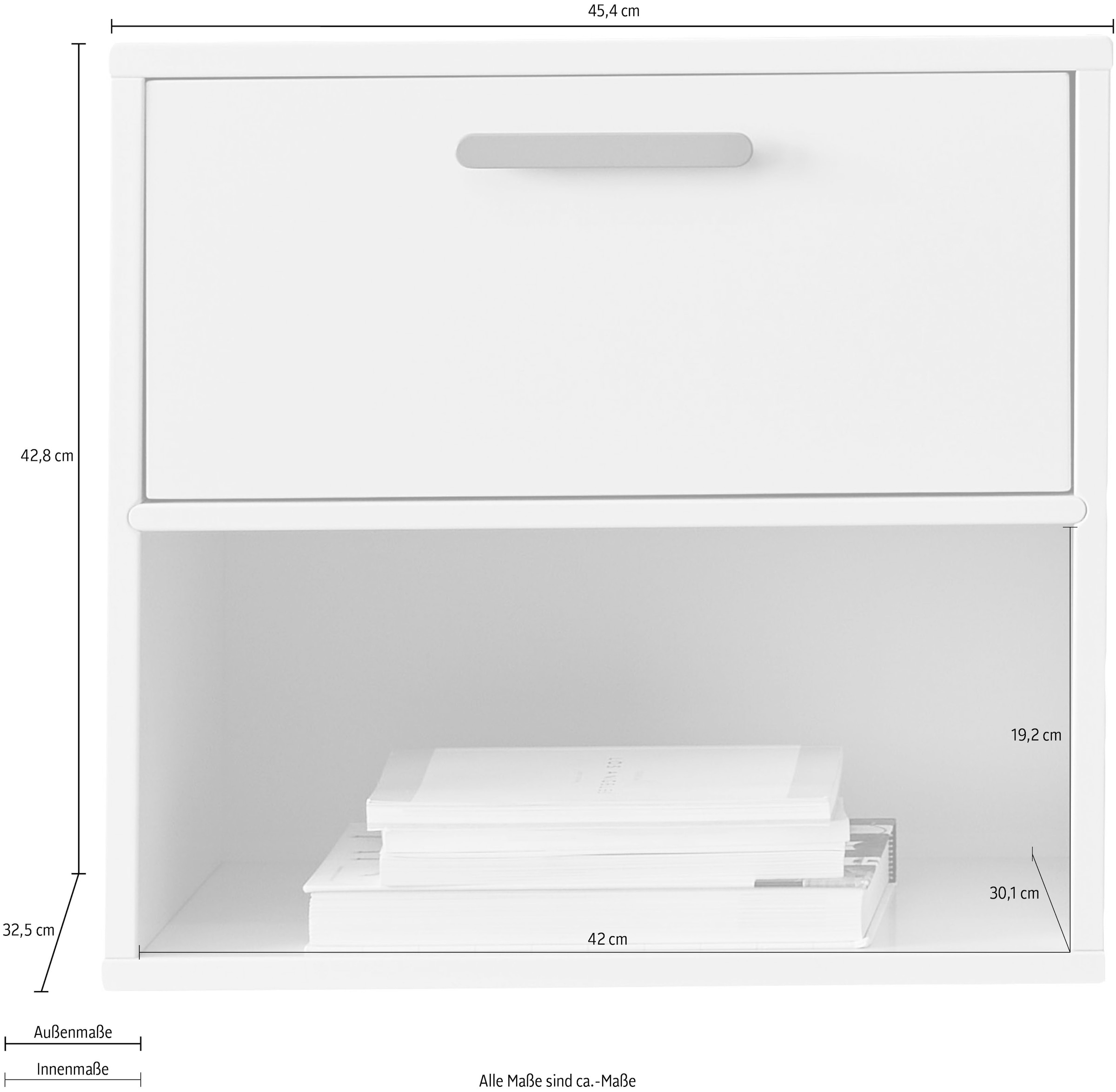 Hammel Furniture Regal »Keep by 1 45,4 mit Schublade, flexible BAUR cm, | Hammel«, Möbelserie Breite bestellen