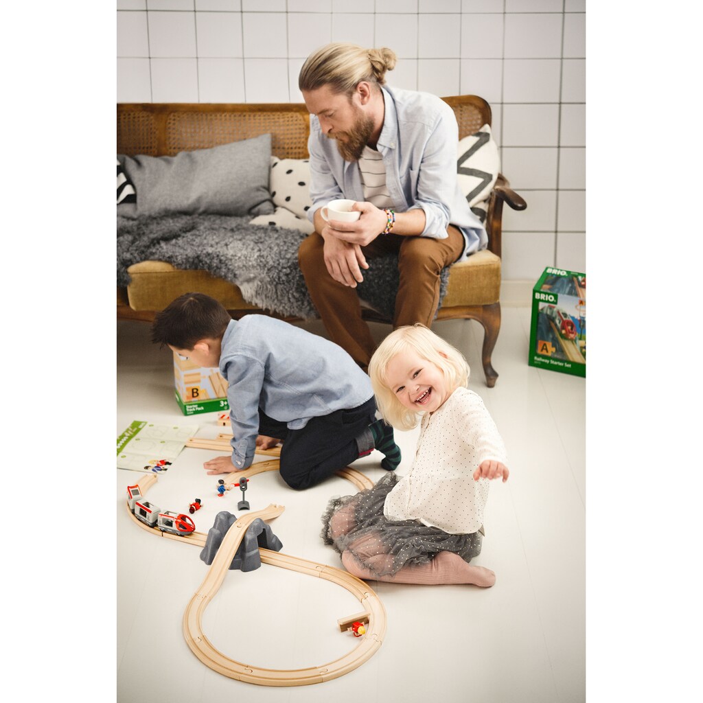 BRIO® Gleise-Set »Ergänzungsset, BRIO® WORLD, Schienen Starter Pack B«