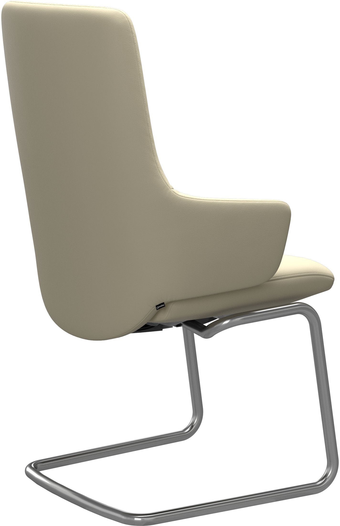Stressless® Polsterstuhl »Laurel«, Leder PALOMA, High Back mit Armlehne, Größe L, mit Beinen aus Stahl in Chrom matt