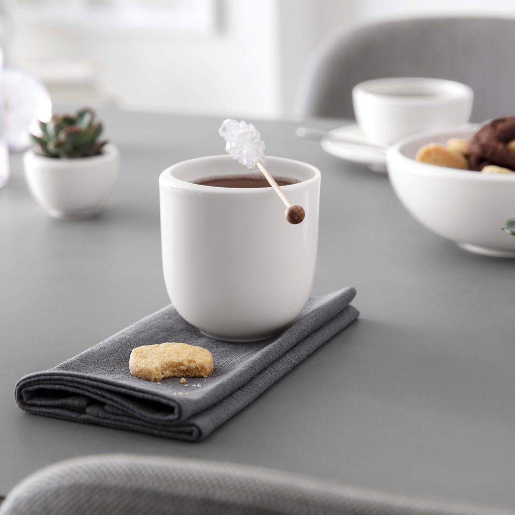 Villeroy & Boch Becher "Kaffeebecher NewMoon 320 ml 6er Set weiß" günstig online kaufen