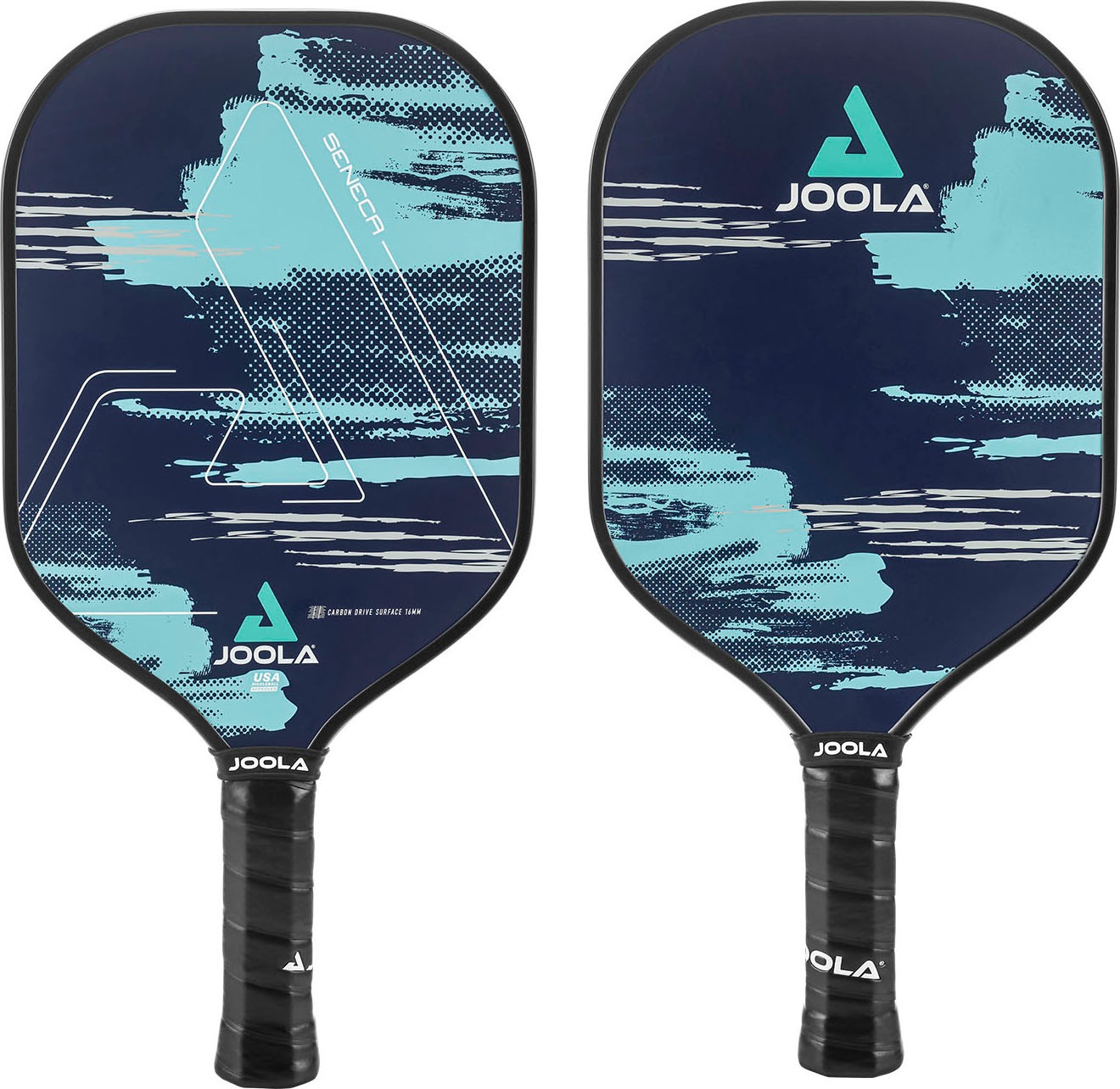 JOOLA Pickleballschläger "Seneca CDS 16", B:200mm L:406mm T:16mm, blau, Racketsportschläger, aus Carbon, USAPA zertifiziert Schläger