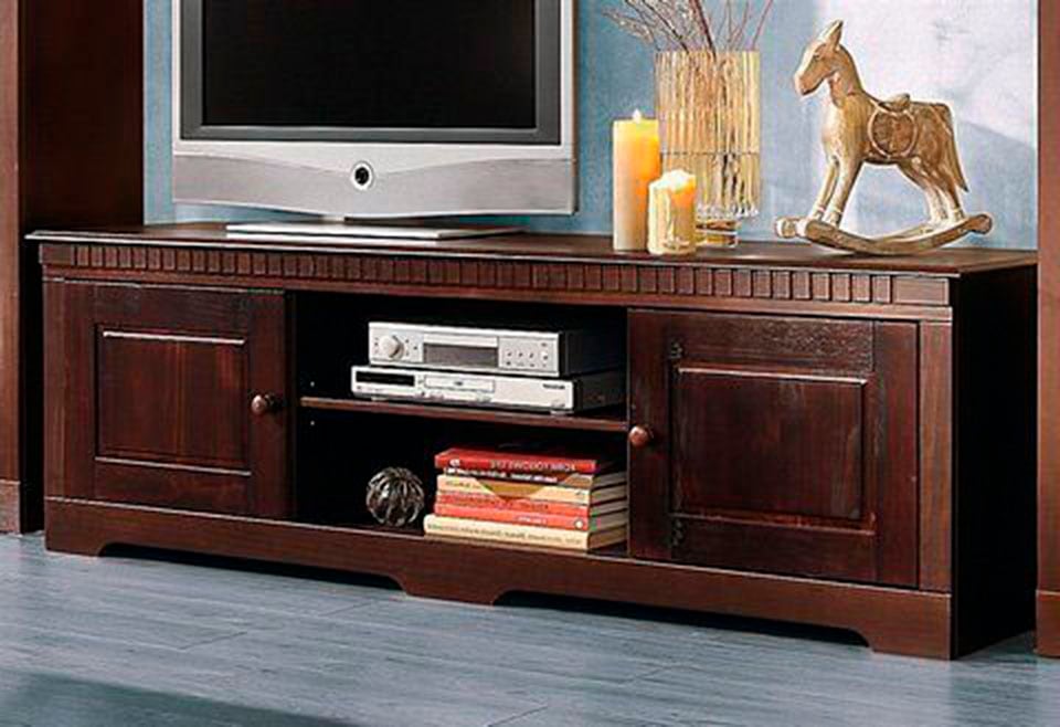 OTTO home "Lisa" Kommode aus schönem massivem Kiefernholz, Breite 175 cm