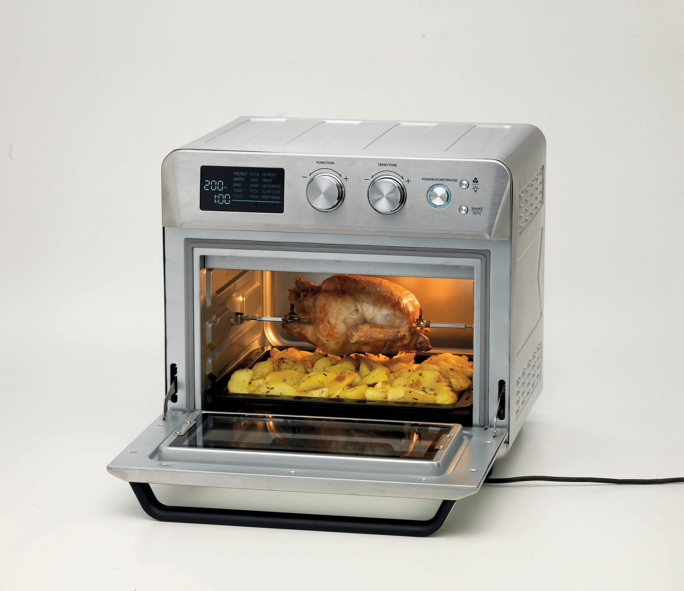 Ariete Heißluftfritteuse »4629/1«, 1700 W, Mini-Backofen, Grill und Rotisserie in Einem, 25 L