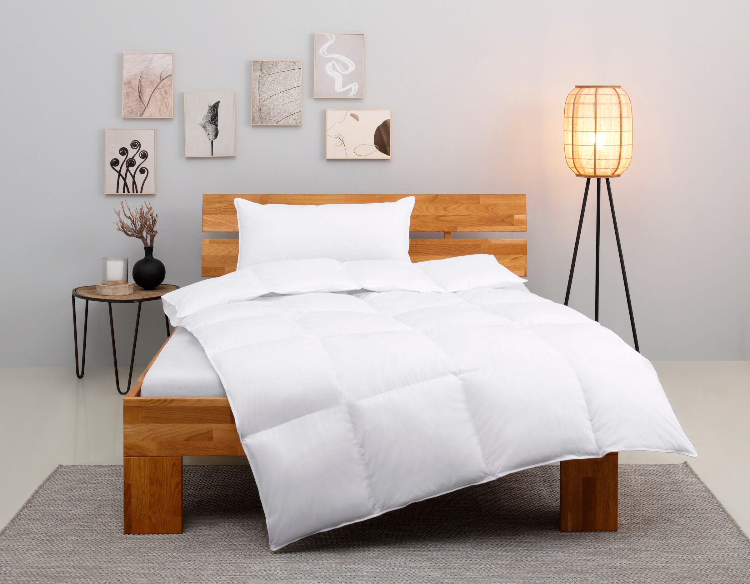 OTTO home Kunstfaserbettdecke + Kopfkissen "Taylore Set: 1 Bettdecke 135x20 günstig online kaufen