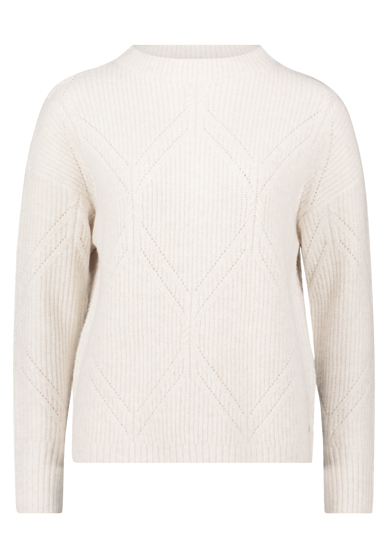 Betty&Co Strickpullover "Damen Strickpullover mit Struktur", 1 Stk. günstig online kaufen