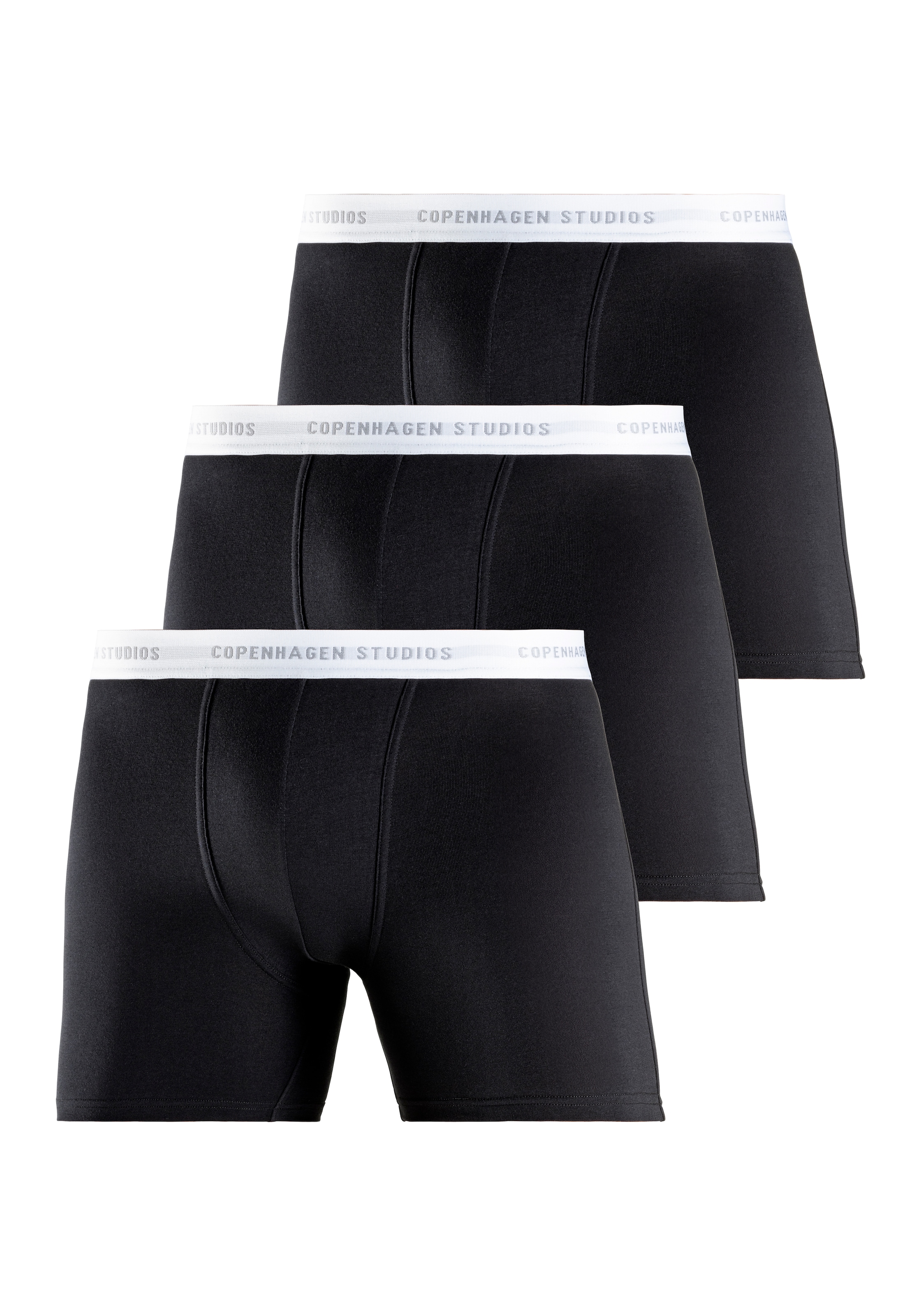 Copenhagen Studios Langer Boxer "Boxershorts für Herren", (Packung, 3 St., günstig online kaufen