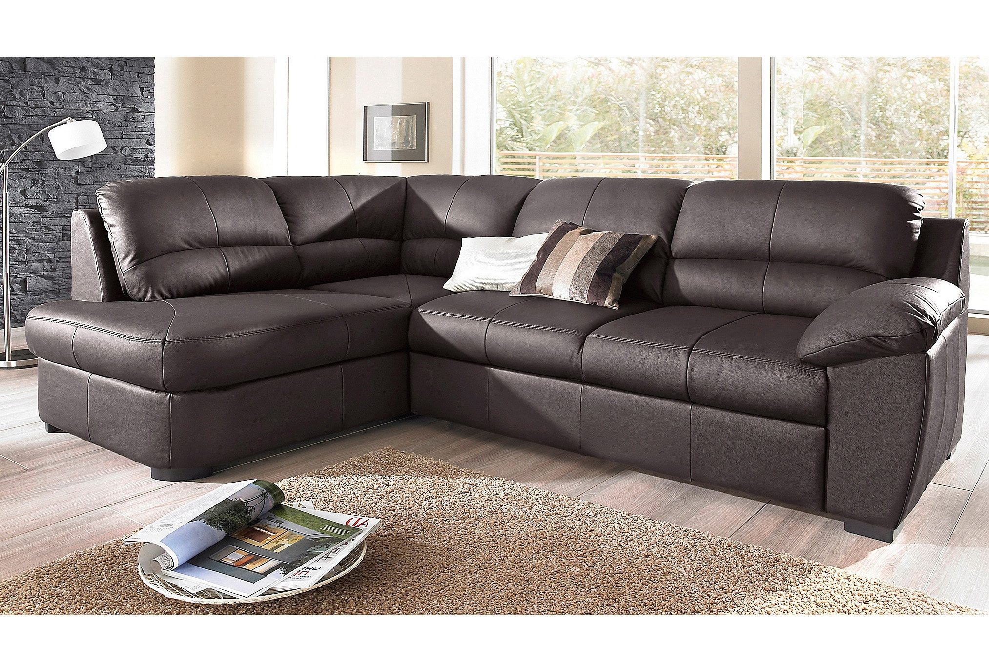 COTTA Ecksofa "Dani L-Form", wahlweise mit Bettfunktion & Bettkasten günstig online kaufen