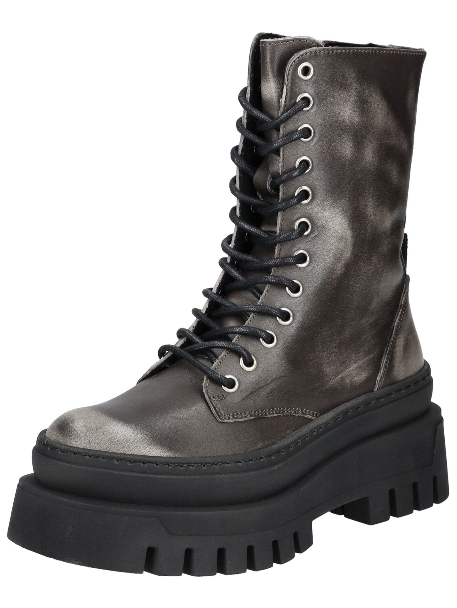 STEVE MADDEN Schnürstiefelette "STEVE MADDEN Stiefelette Leder"