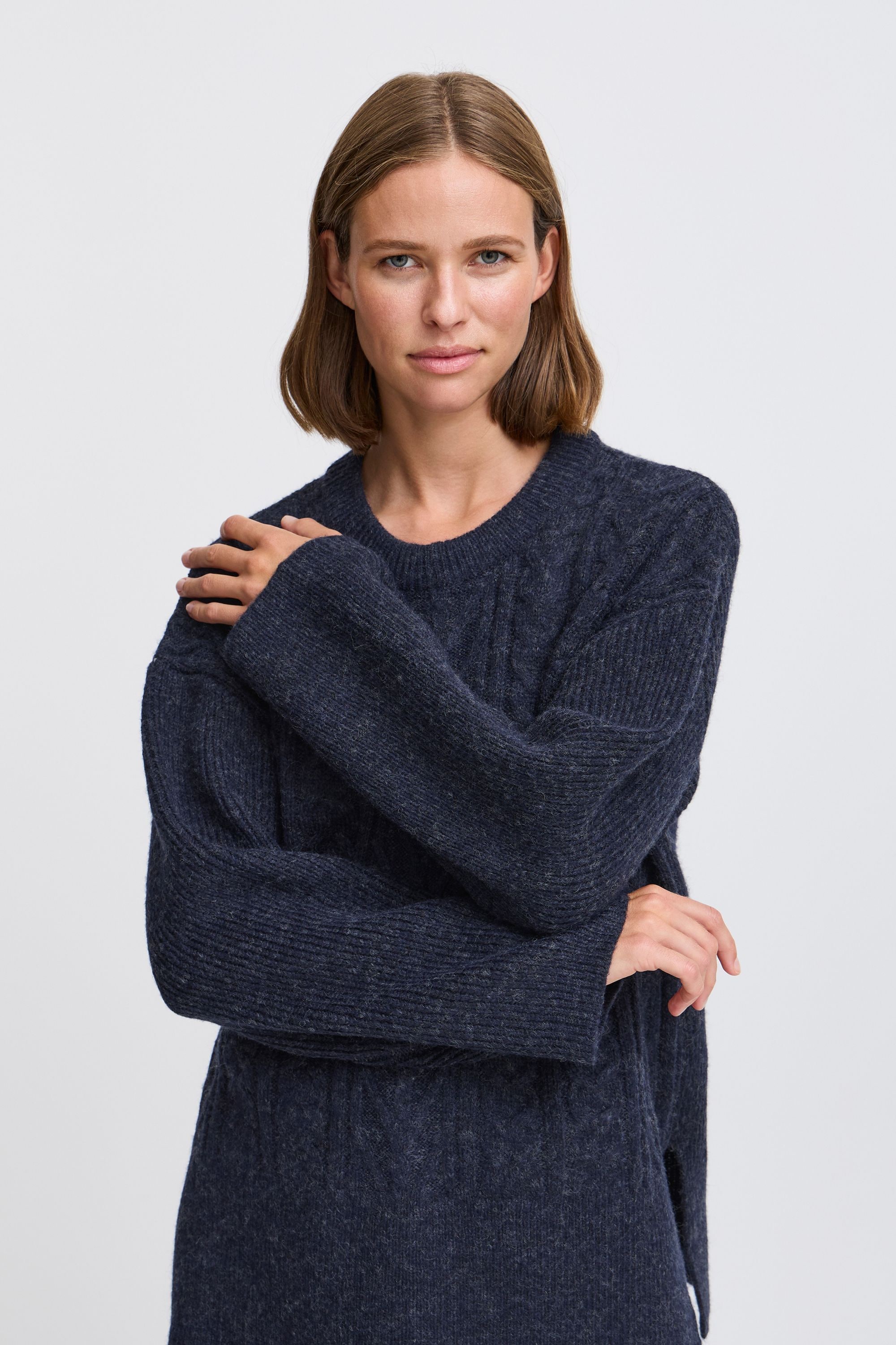 b.young Strickpullover »Strickpullover BYNELLO ONECK JUMPER -«