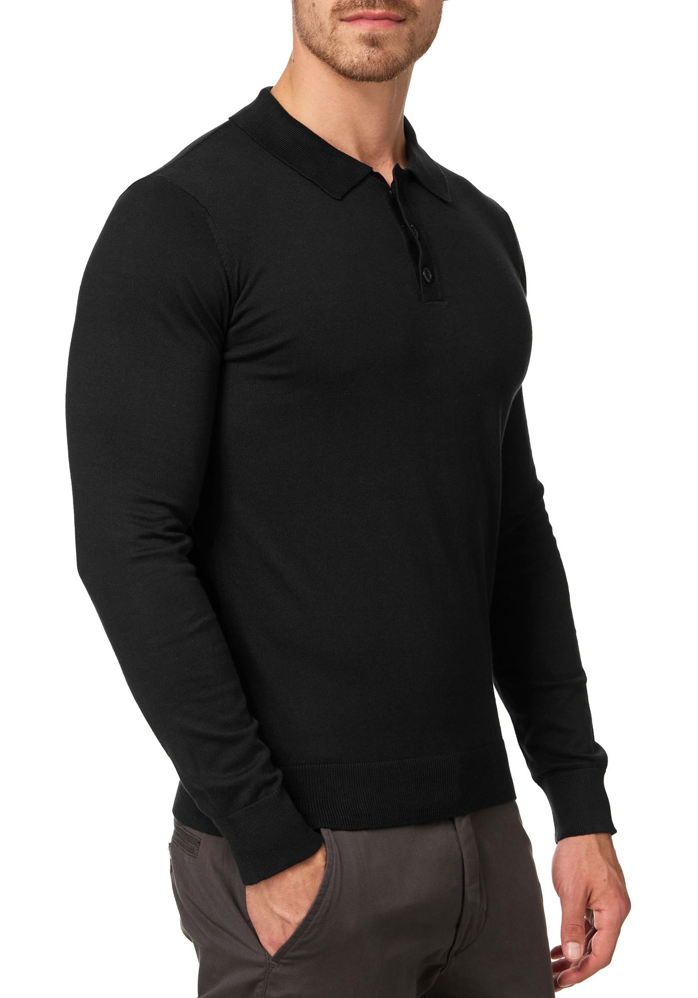 Indicode Polokragenpullover »INBarner«