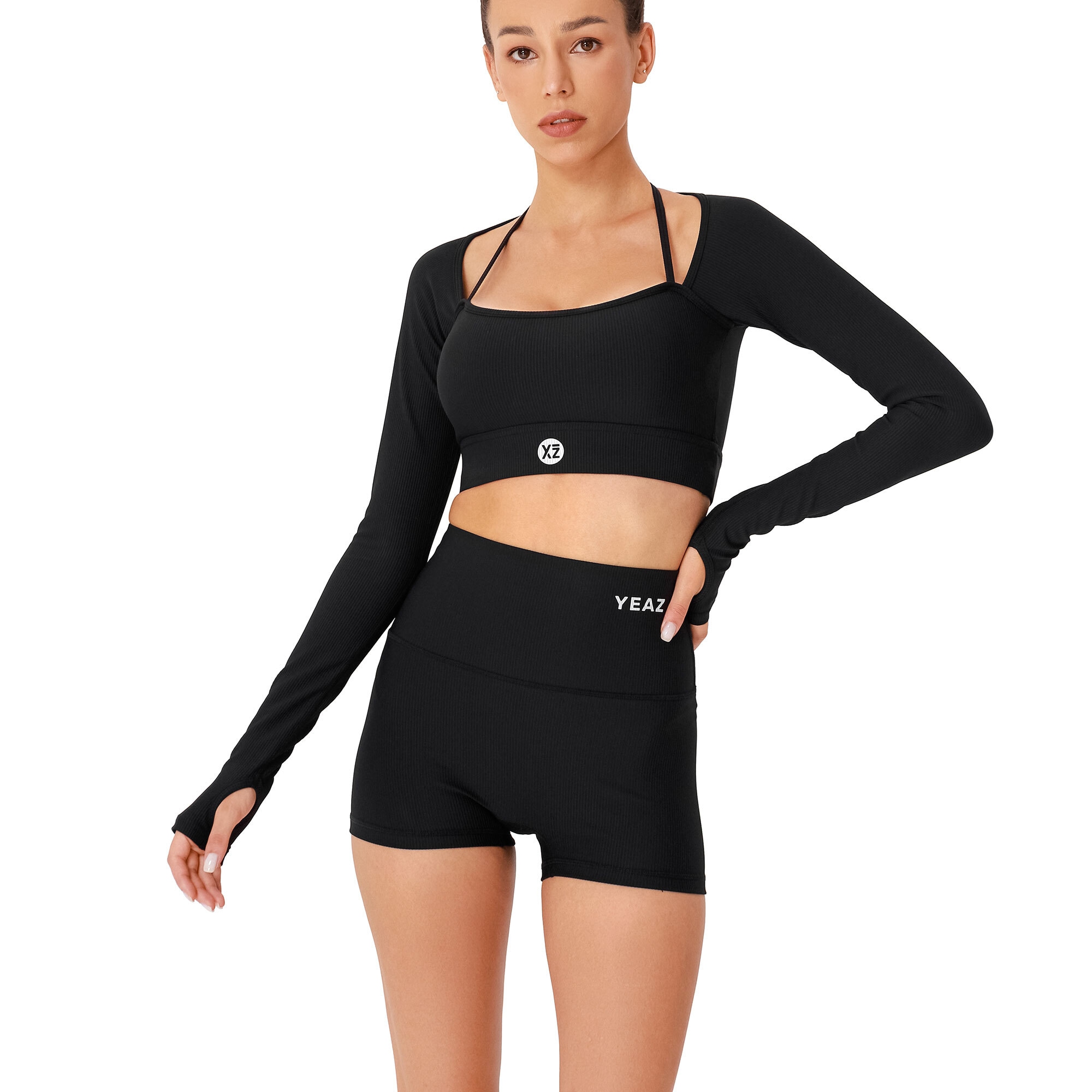 YEAZ Shorts »SET Long Top + Shorts CLUB LEVEL«