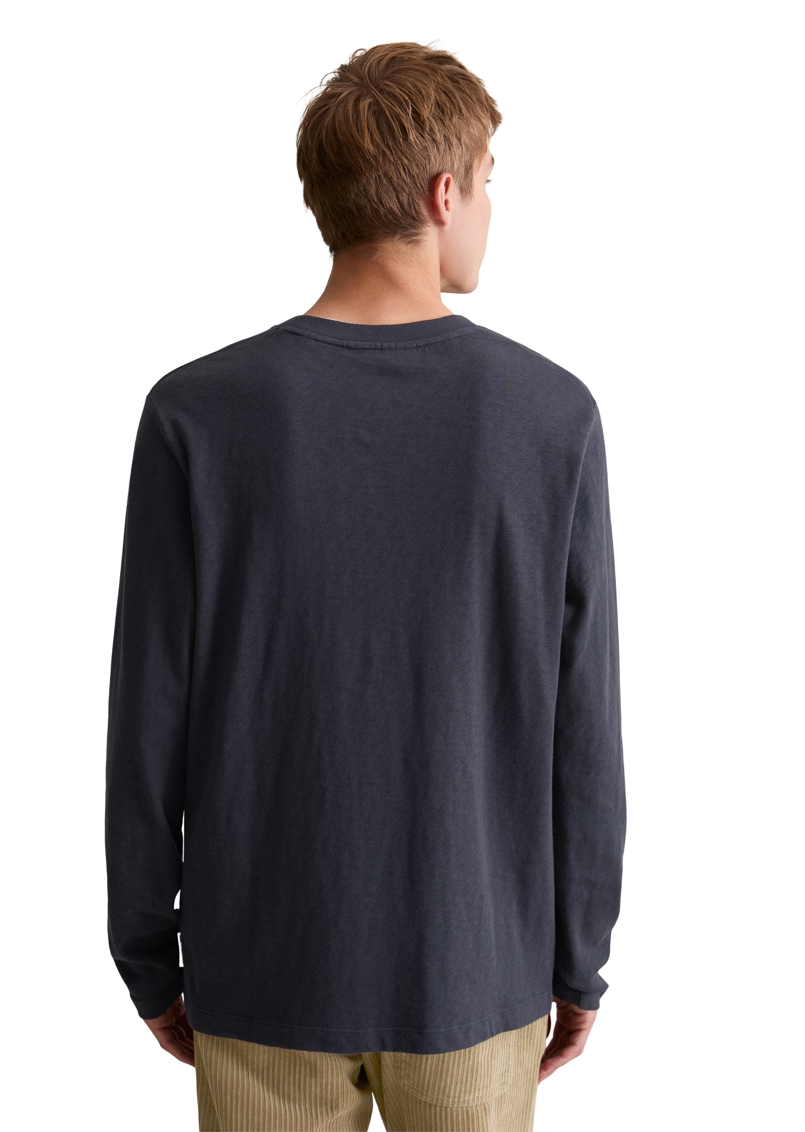 Marc O'Polo DENIM Langarmshirt »in schwerer Slub-Jersey-Qualität«