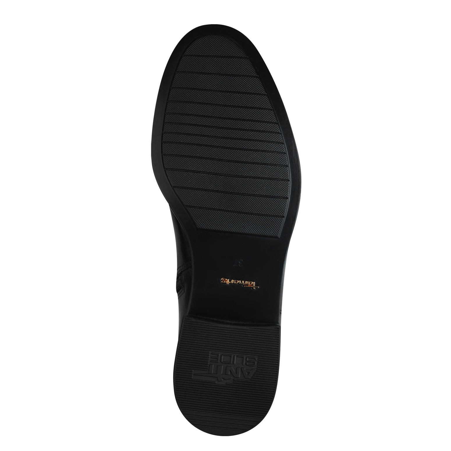 Tamaris Stiefel  Blockabsatz, Langschaftstiefel mit T-Logoelement