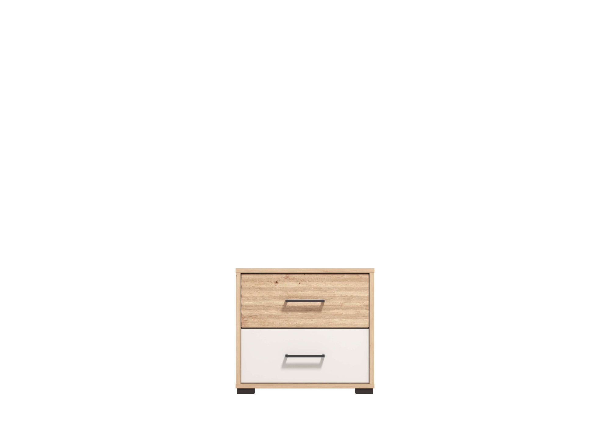 INOSIGN Nachtkommode »Modena Nachtschrank Nachttisch mit 2 oder 3 Schubladen«, FSC®-Zerifiziert Trendfarbe cashmere, ideal für kleine Räume