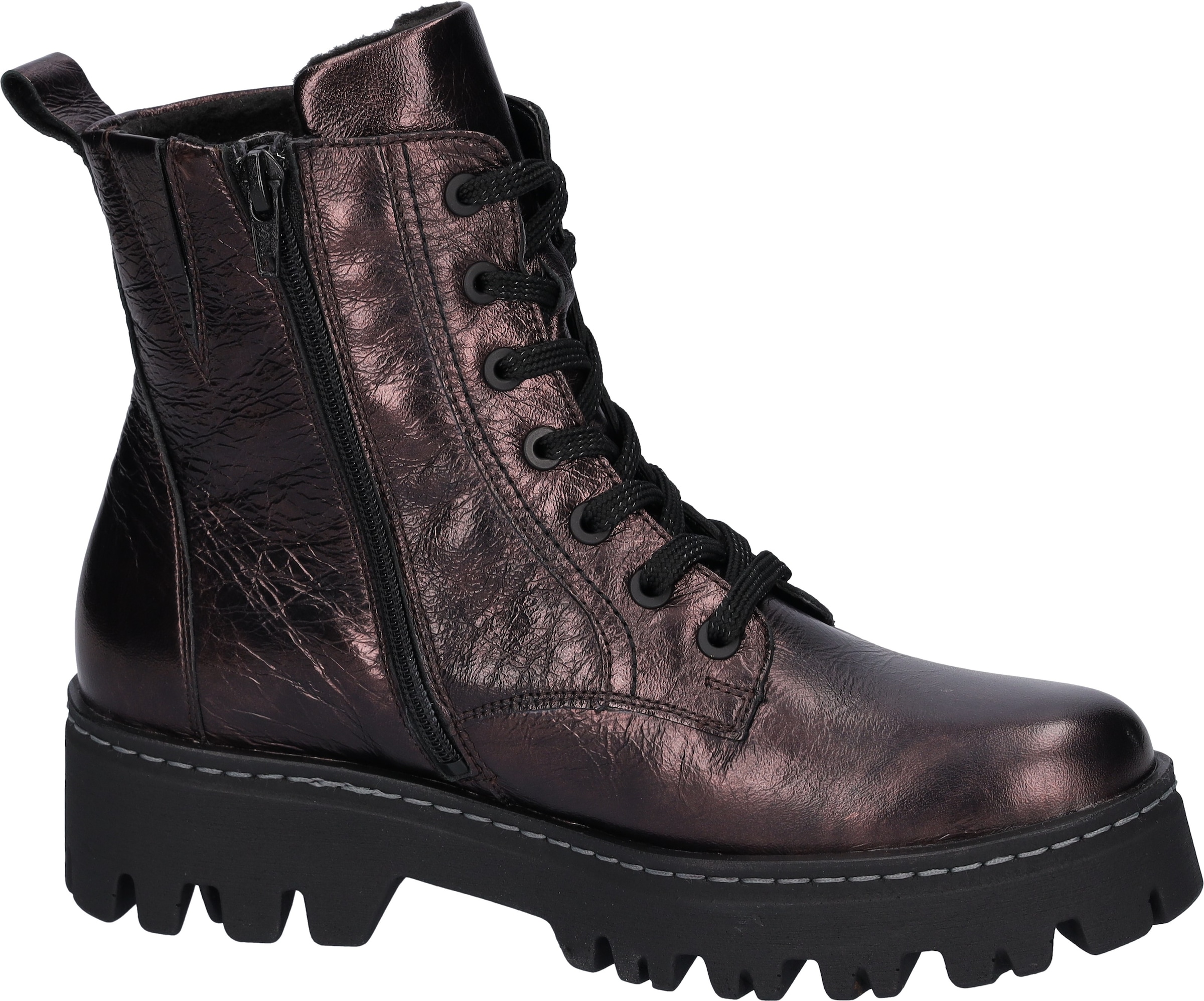 Waldläufer Schnürstiefelette »H-LONDON«, in Bequemweite G (=weit)