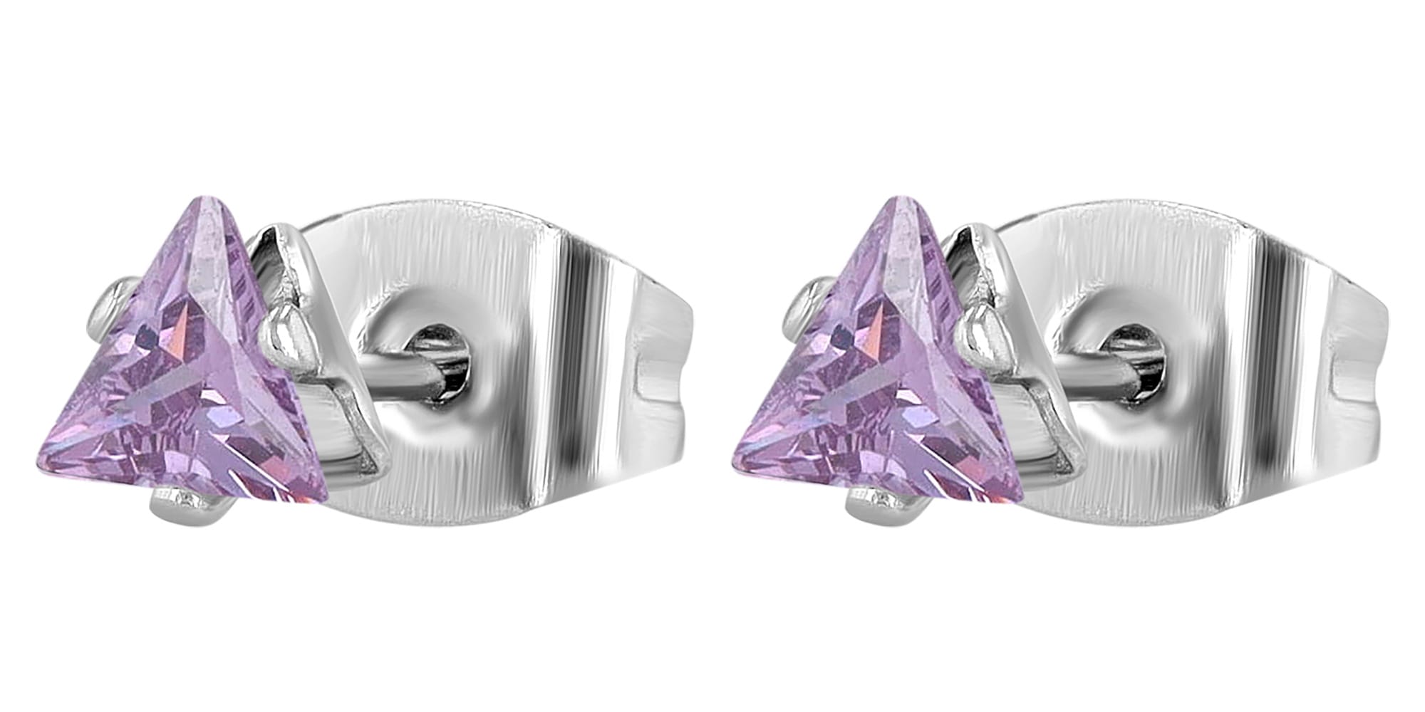 Adelia´s Paar Ohrhänger "Damen Ohrringe – Ohrstecker aus Edelstahl mit Zirk günstig online kaufen