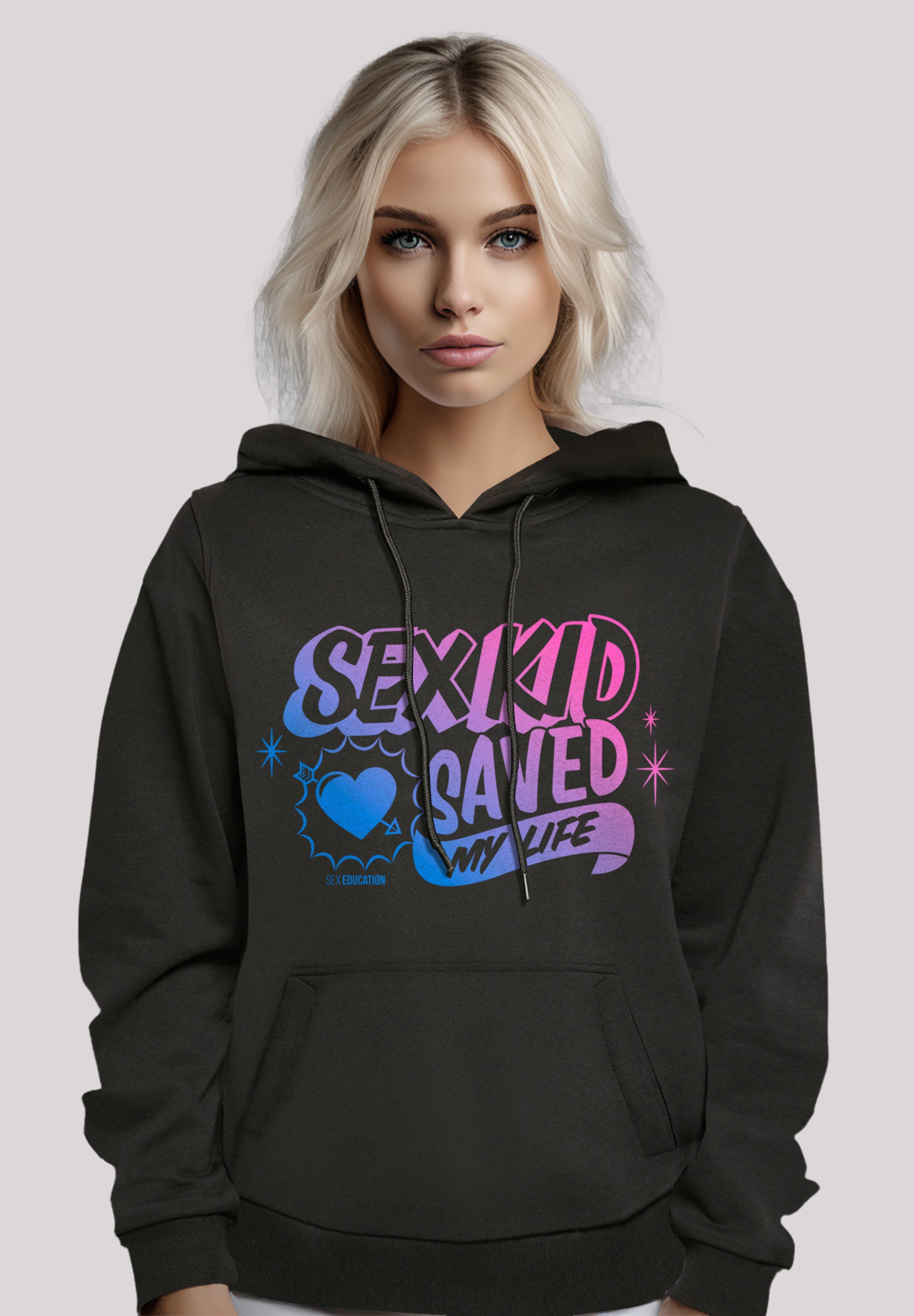 F4NT4STIC Kapuzenpullover "Sex Education Sex Kid Blend Netflix TV Series", Premium Qualität