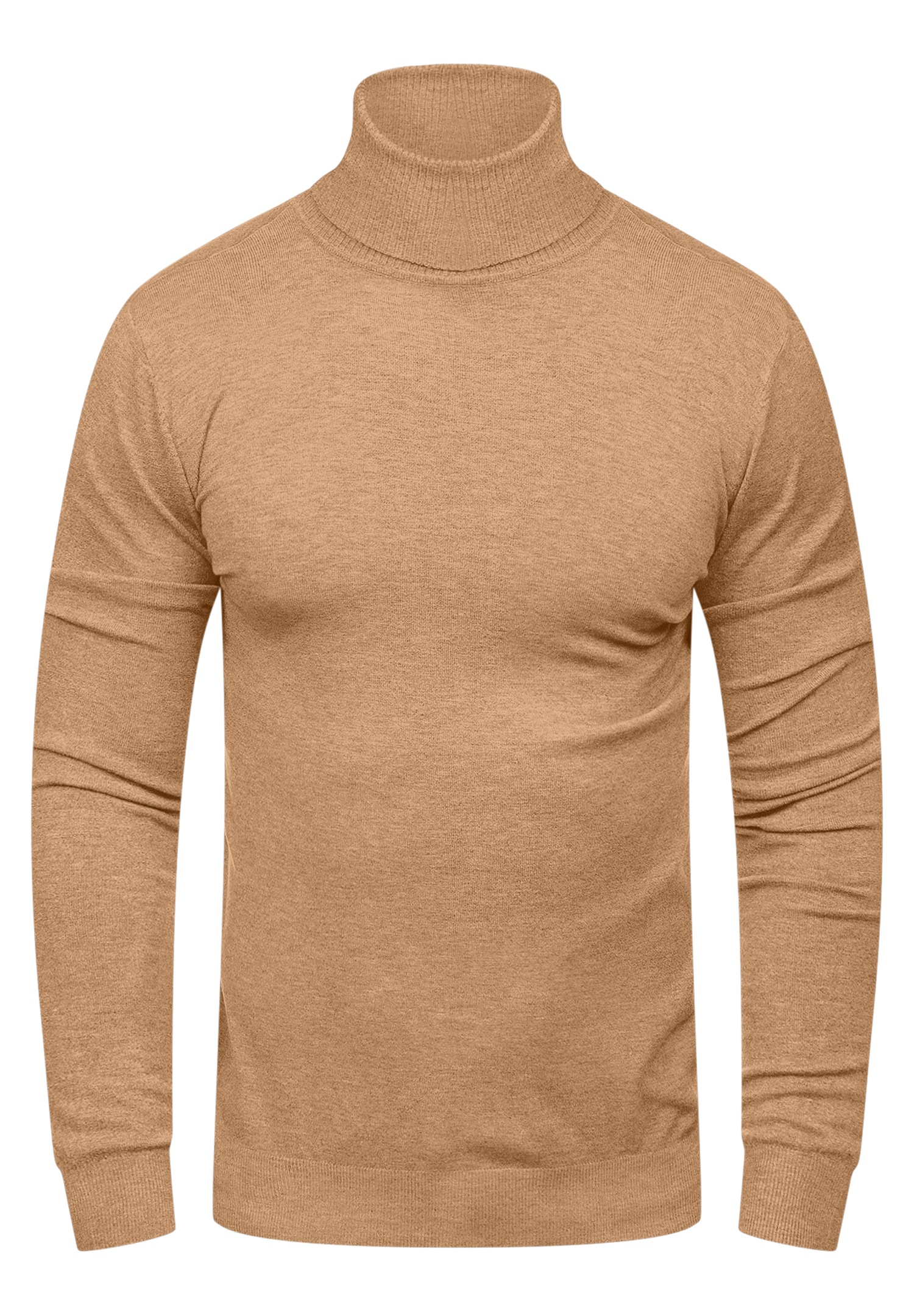 behype Rollkragenpullover »TIBERIUS«, im modischen Slim Fit-Schnitt