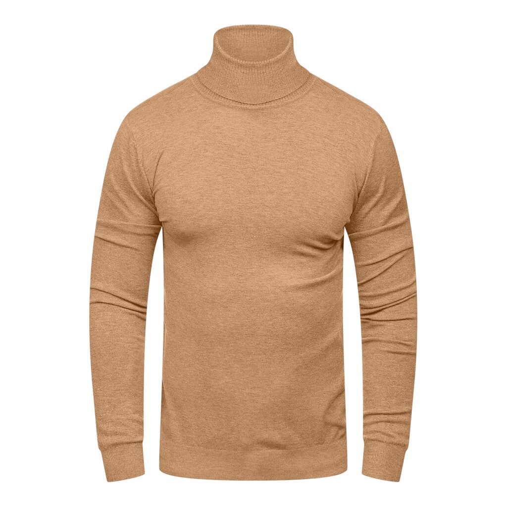 behype Rollkragenpullover »TIBERIUS«