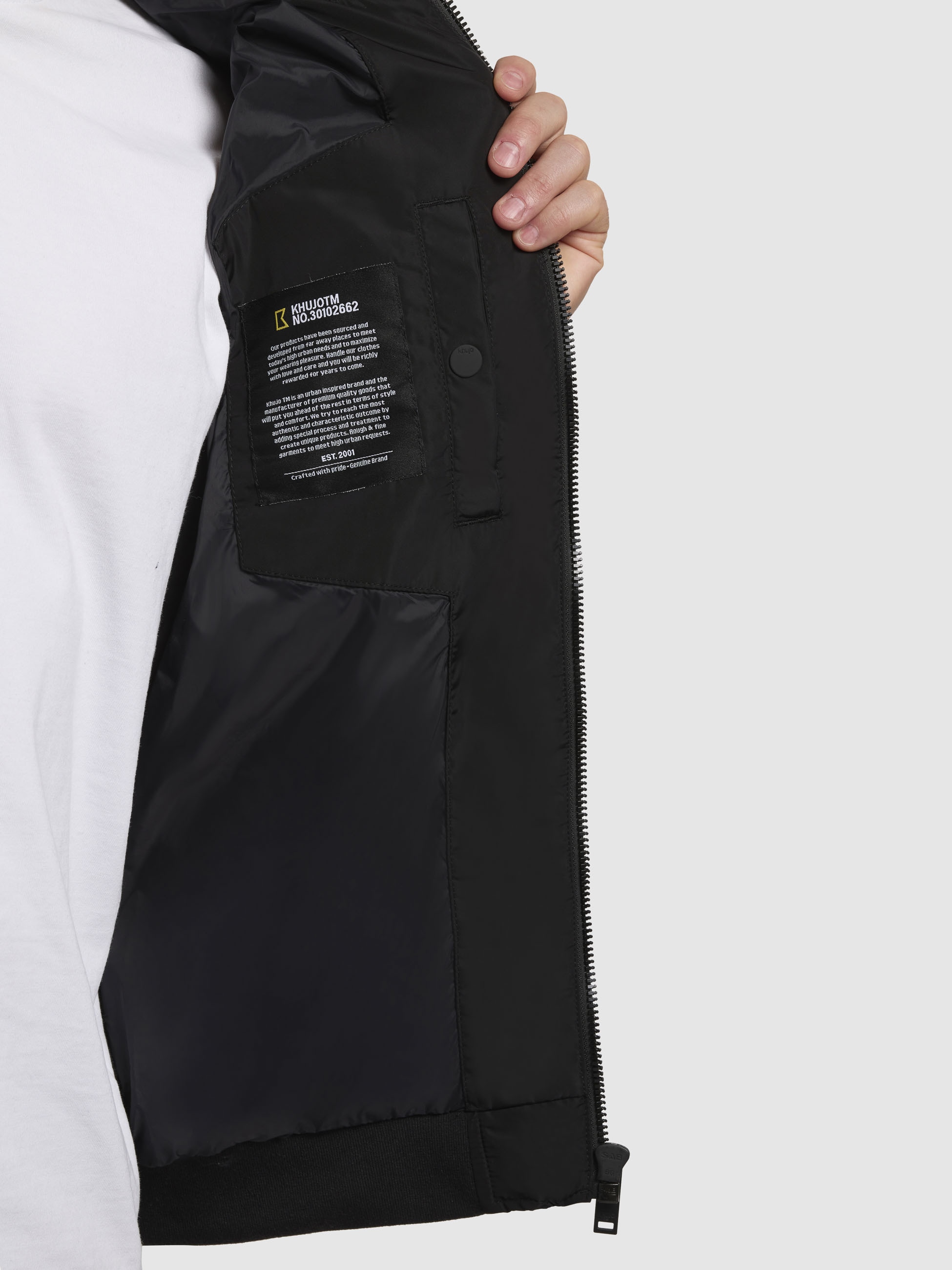 khujo Bomberjacke »LISTENER«