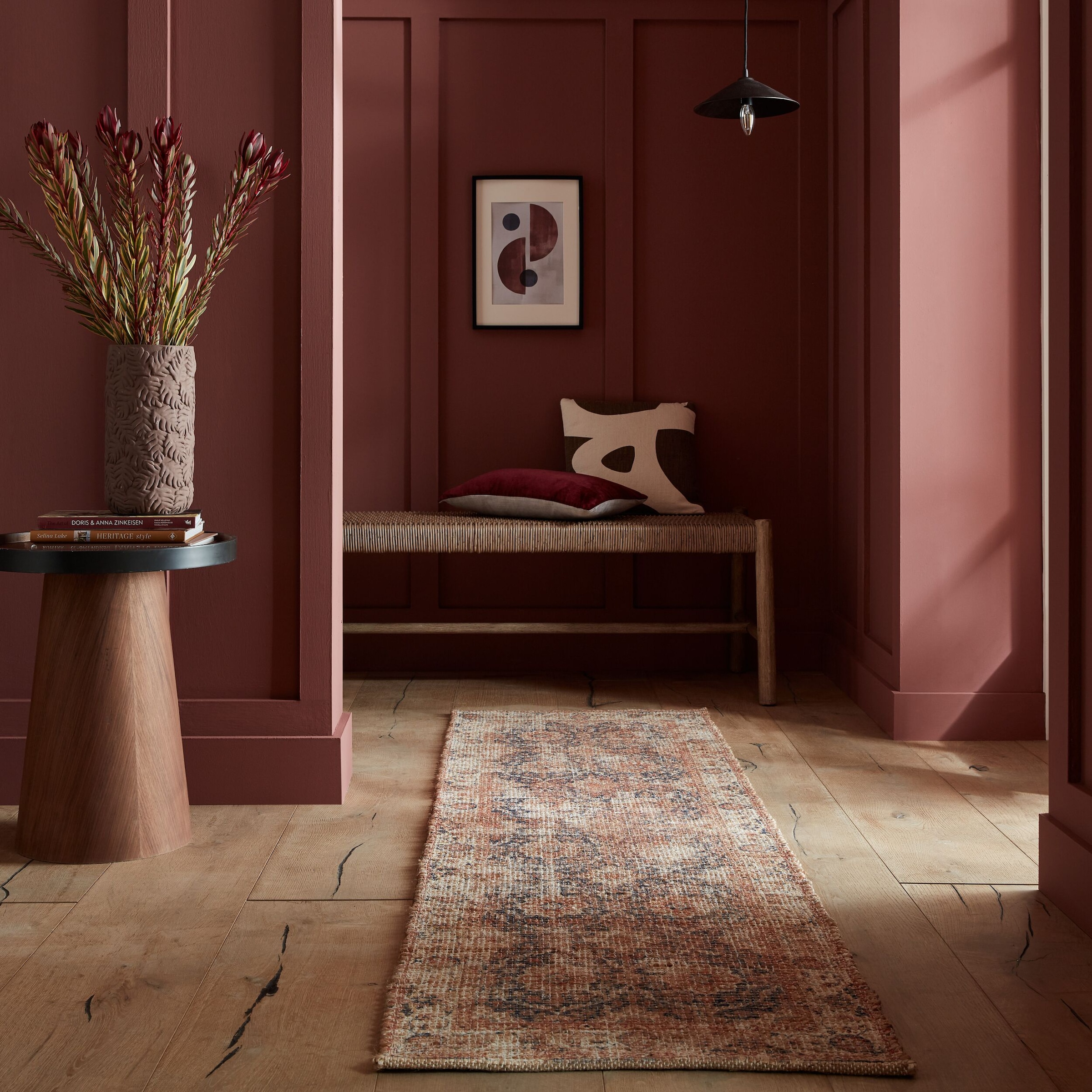 FLAIR RUGS Teppich "Miley Jute im Vintage-Design" rechteckig 8 mm Höhe Jute günstig online kaufen