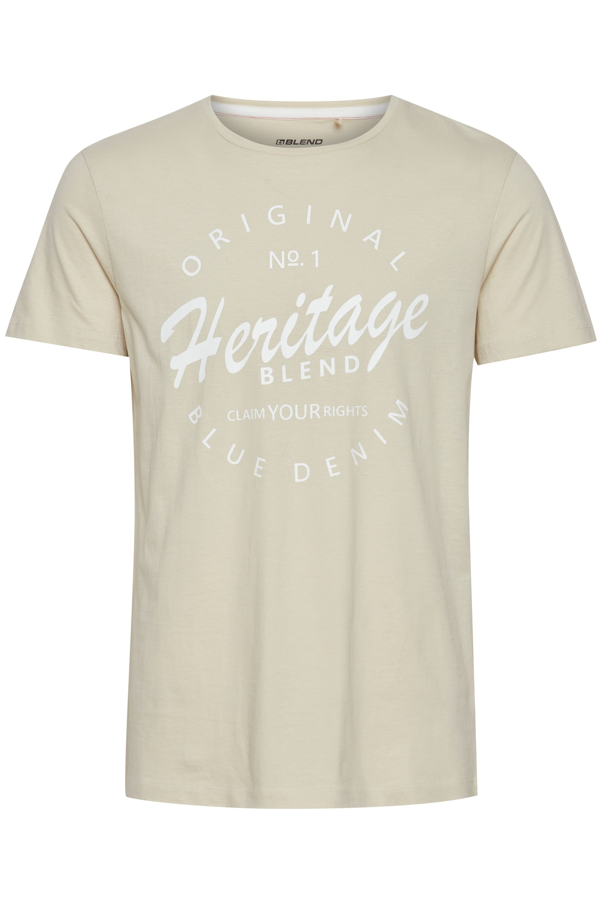 Blend T-Shirt "BHAbraham" Klassisches T-Shirt mit Rundhalsausschnitt günstig online kaufen