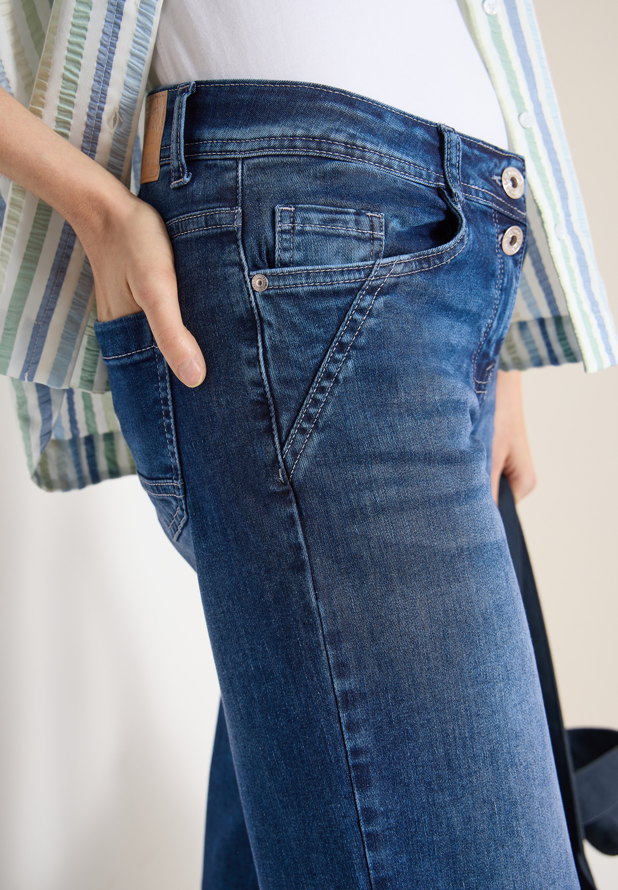 Cecil Loose-fit-Jeans »Style Neele« mit Stretch