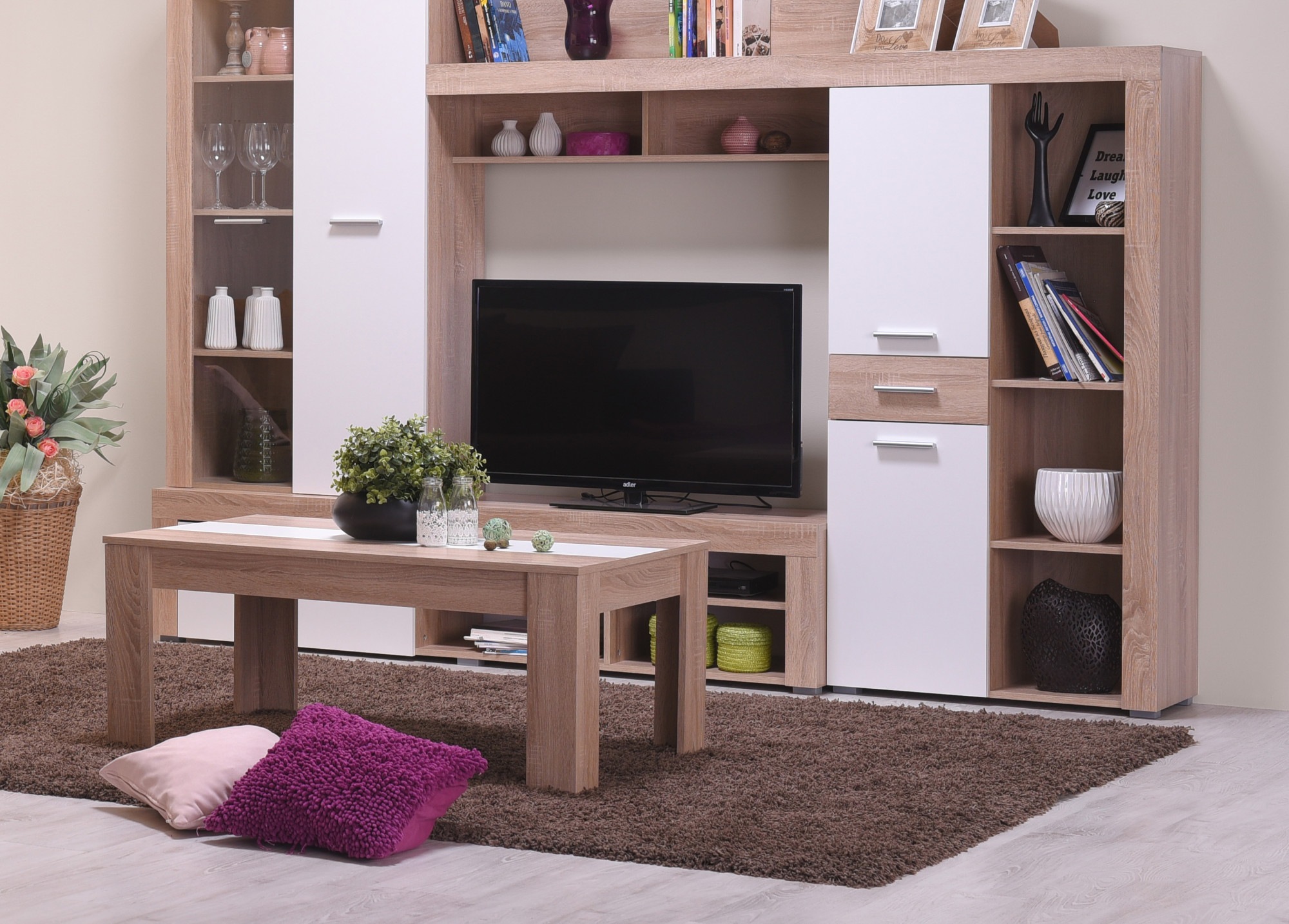 Home affaire Couchtisch »Marengo«, 2-seitig Mittelplatte in verschiedenen Farben