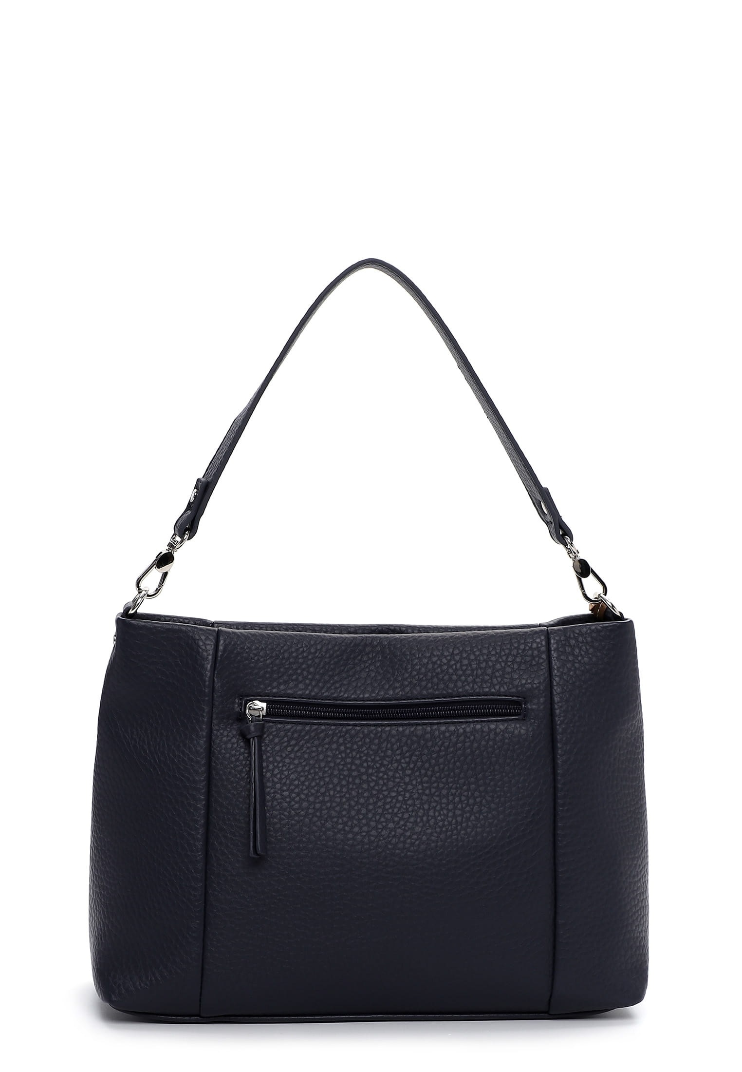 Beuteltasche TAMARIS "Beutel TAS Katrina", Damen, Gr. B/H/T: 35cm x 26cm x 13cm 0, blau (blau 500), Polyurethan, Taschen Beuteltasche 2