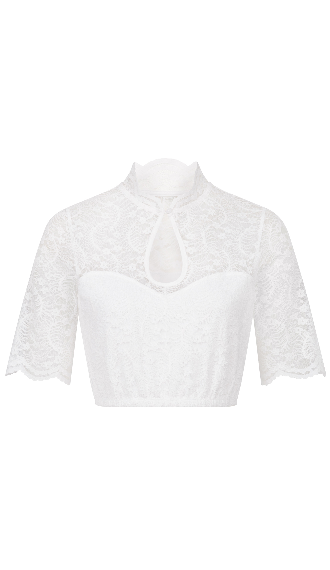 Nübler Dirndlbluse "Dirndlbluse kurzarm Ganit" günstig online kaufen