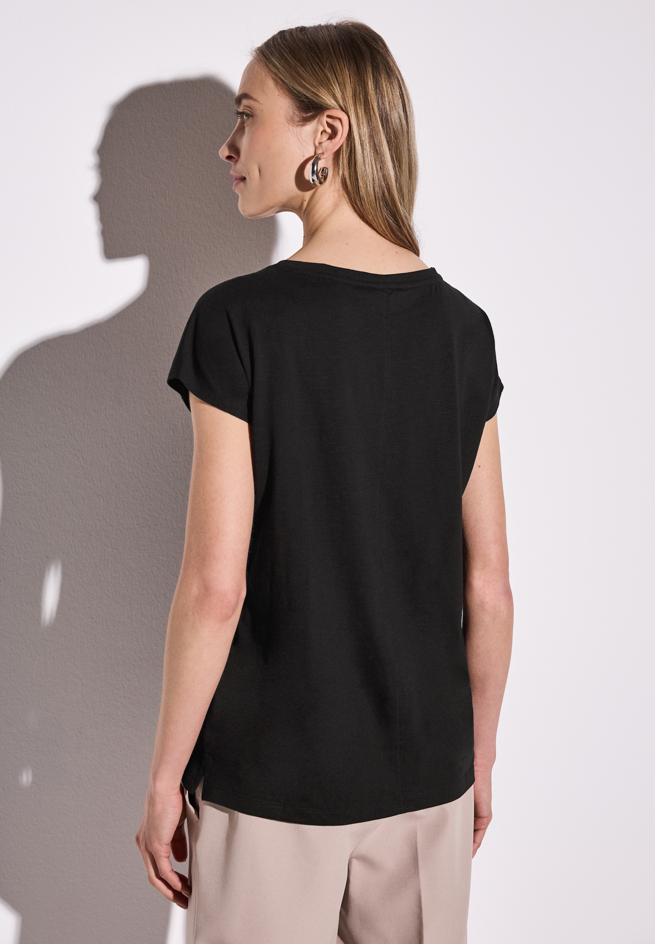 STREET ONE T-Shirt, im soften Baumwoll-Mix günstig online kaufen