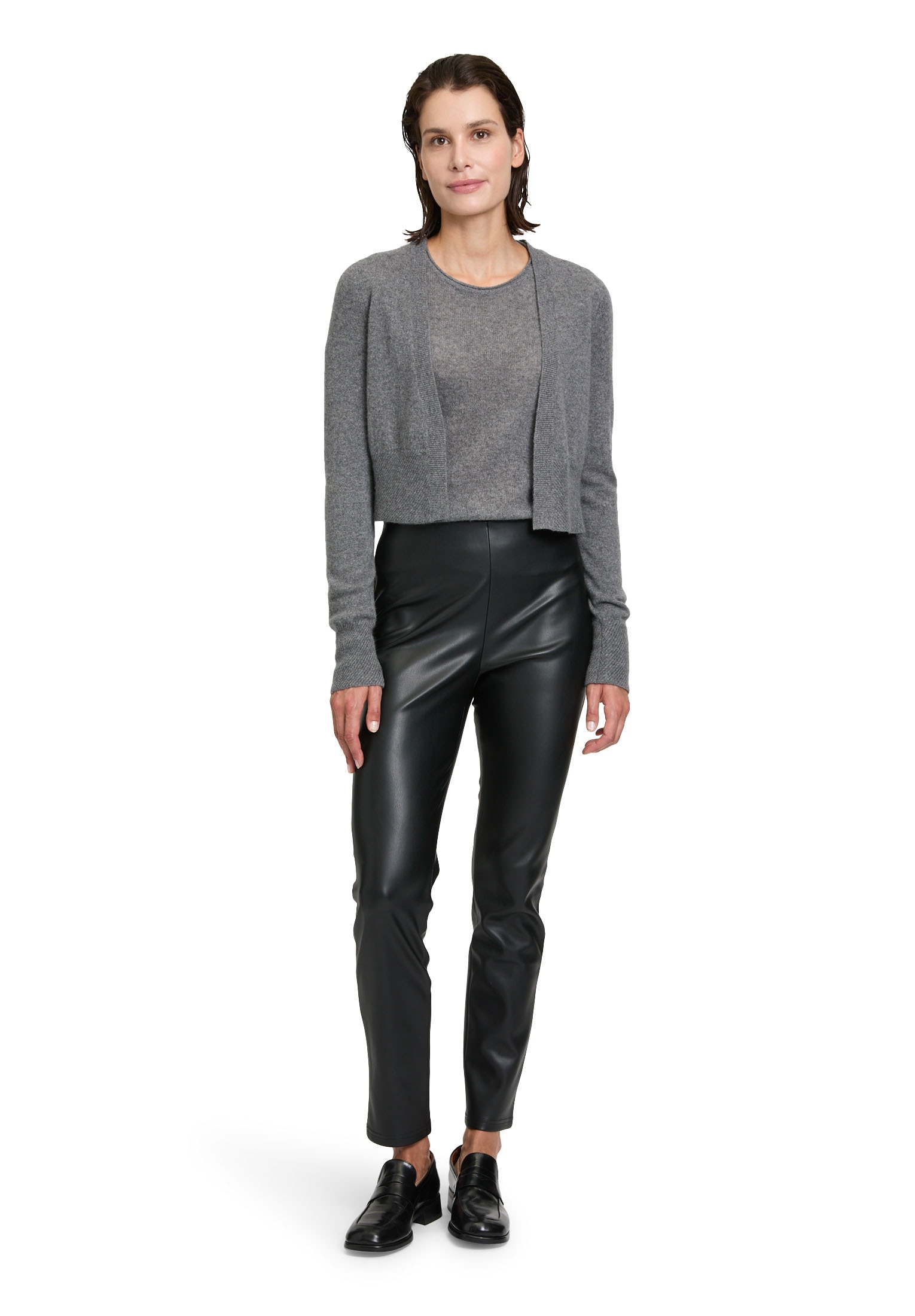 Betty Barclay Strickjacke »Betty Barclay Kaschmir-Strickjacke mit Rippbündchen«, Strick