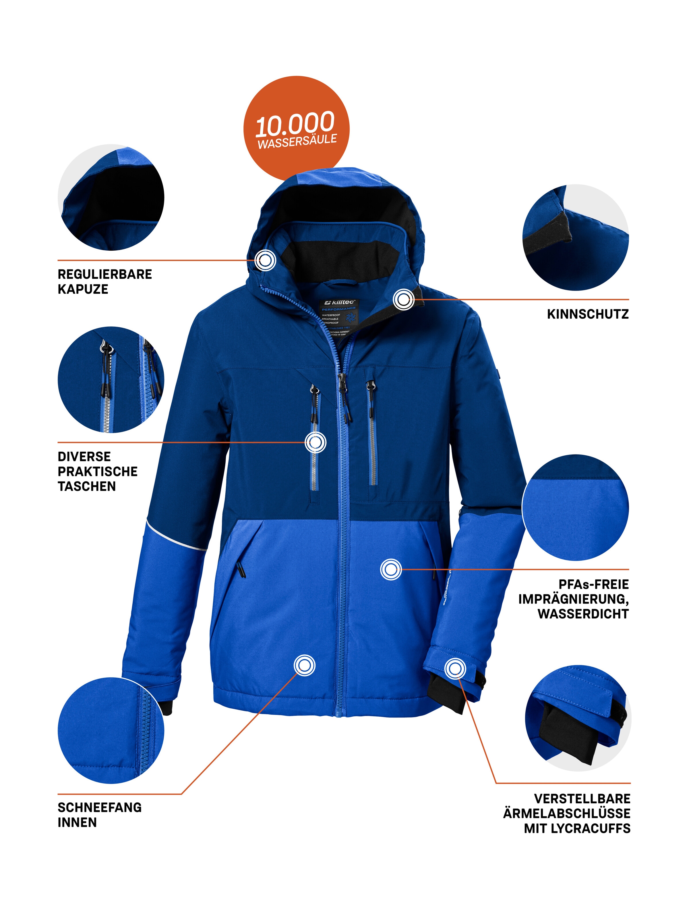 Killtec Skijacke »KSW 388 BYS SKI JCKT«