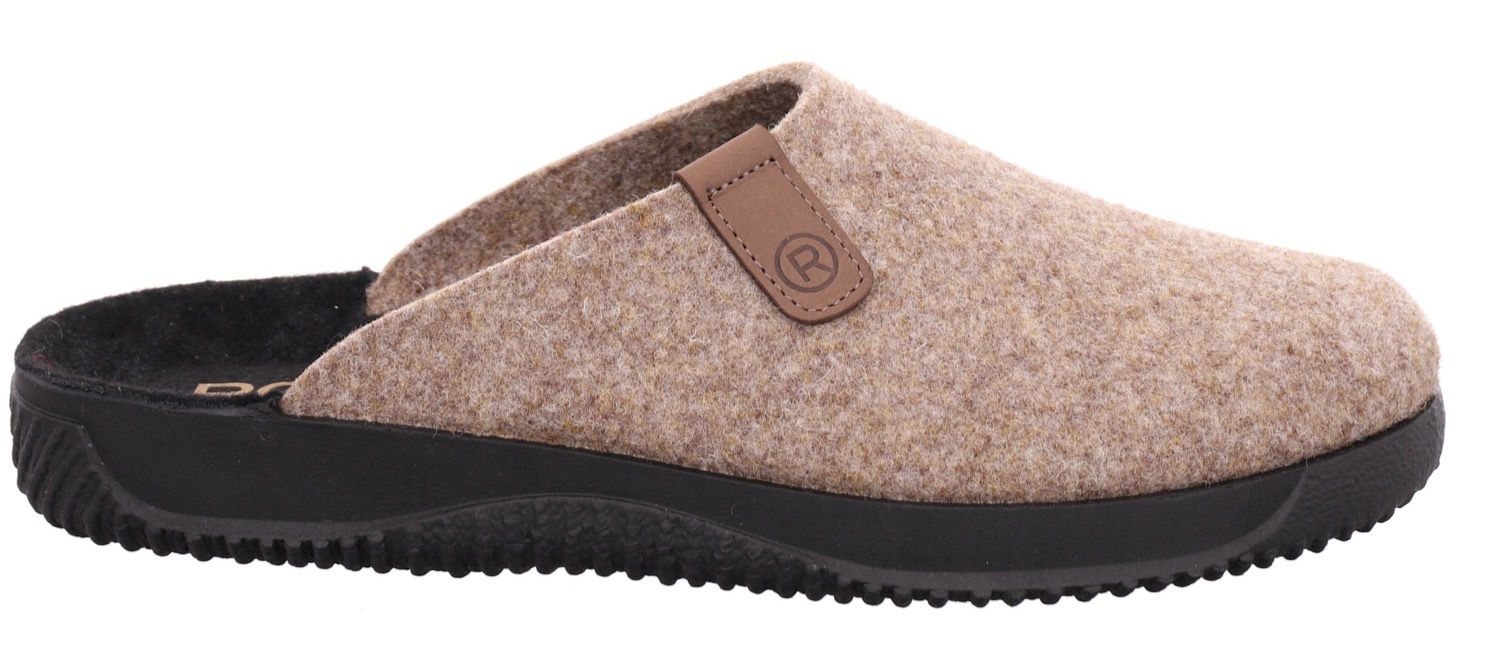 Rohde Pantoffel "SOLTAU-H", Hausschuh, Schlappen, Clog mit seitlichem Label günstig online kaufen