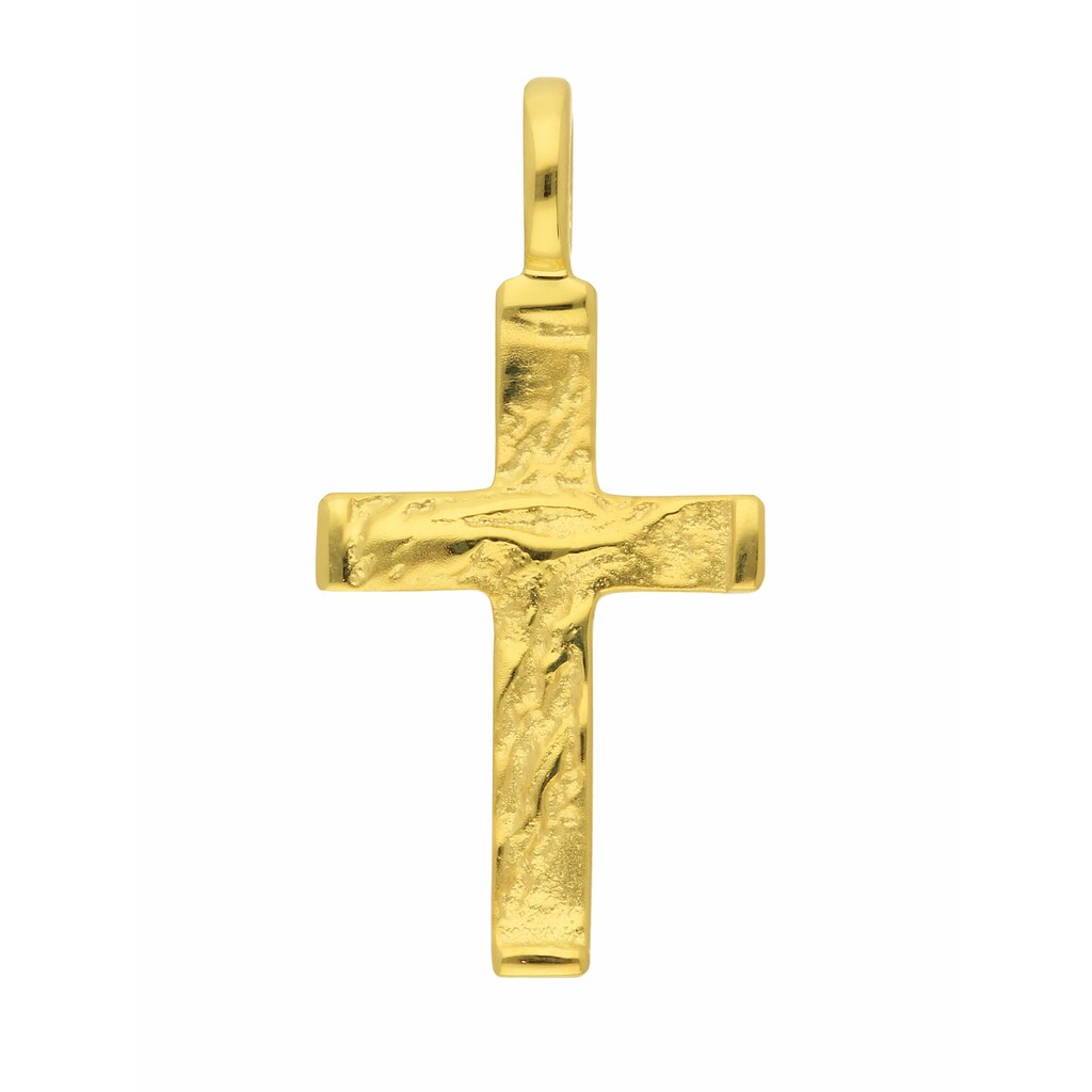 Adelia´s Kettenanhänger »333 Gold Kreuz Anhänger«
